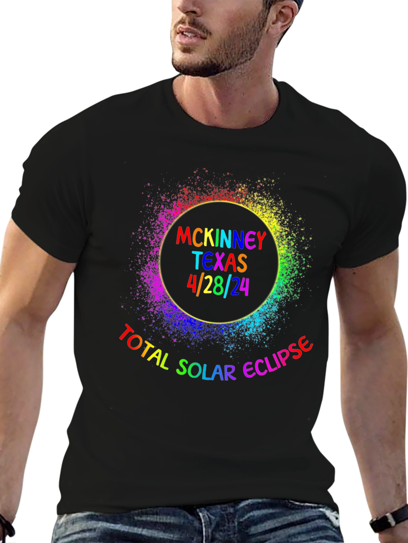 Total Solar Eclipse McKinney Texas T-Shirt