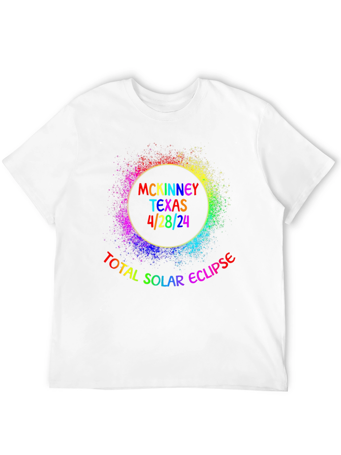 Total Solar Eclipse McKinney Texas T-Shirt