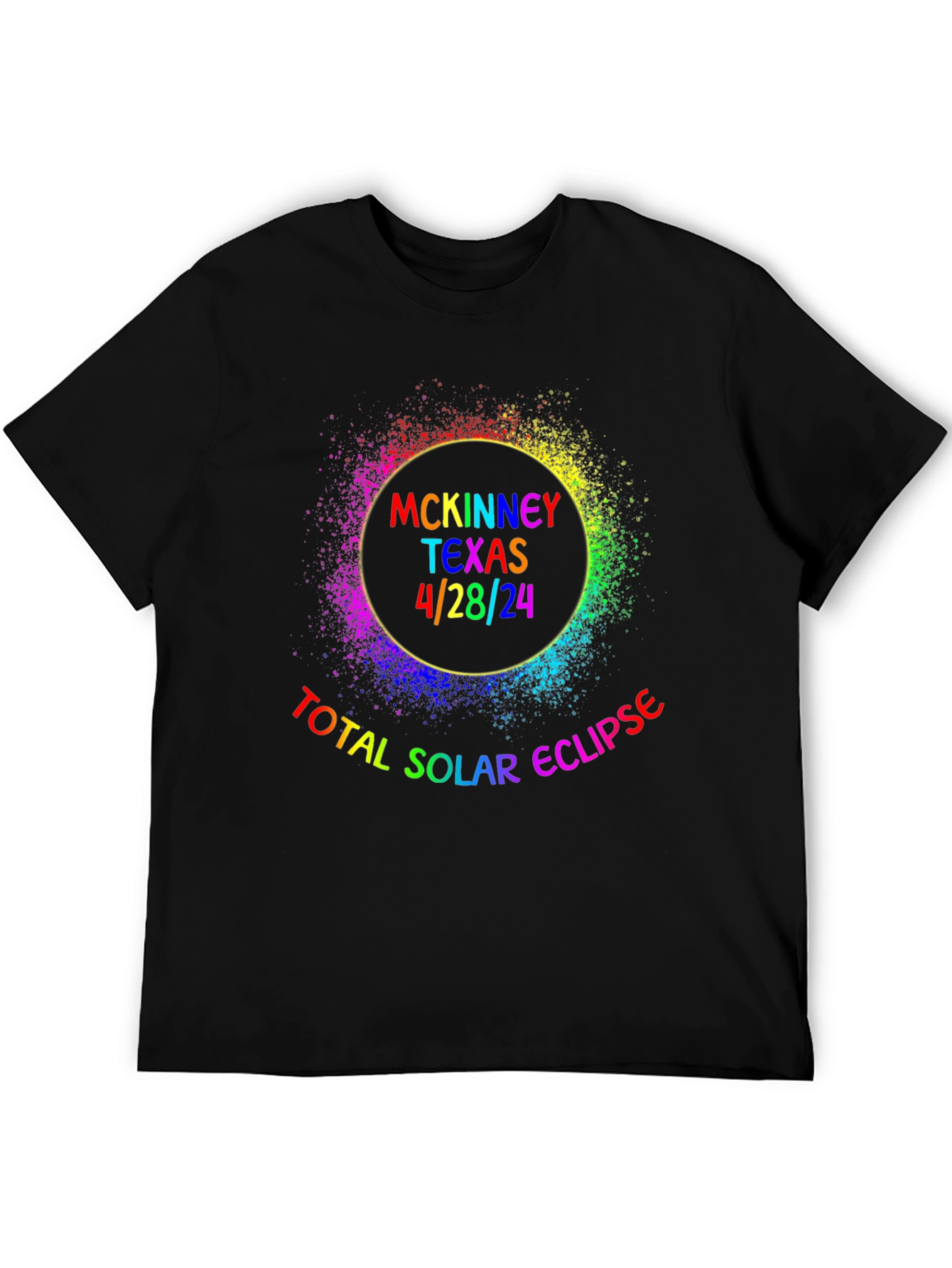Total Solar Eclipse McKinney Texas T-Shirt