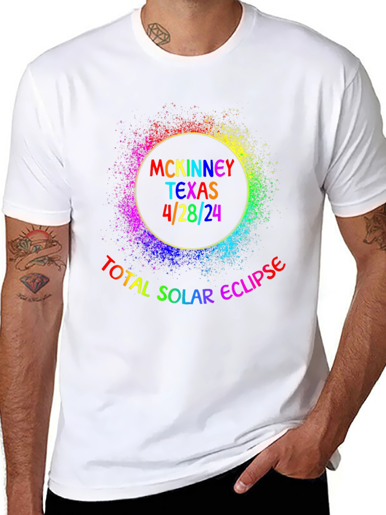 Total Solar Eclipse McKinney Texas T-Shirt