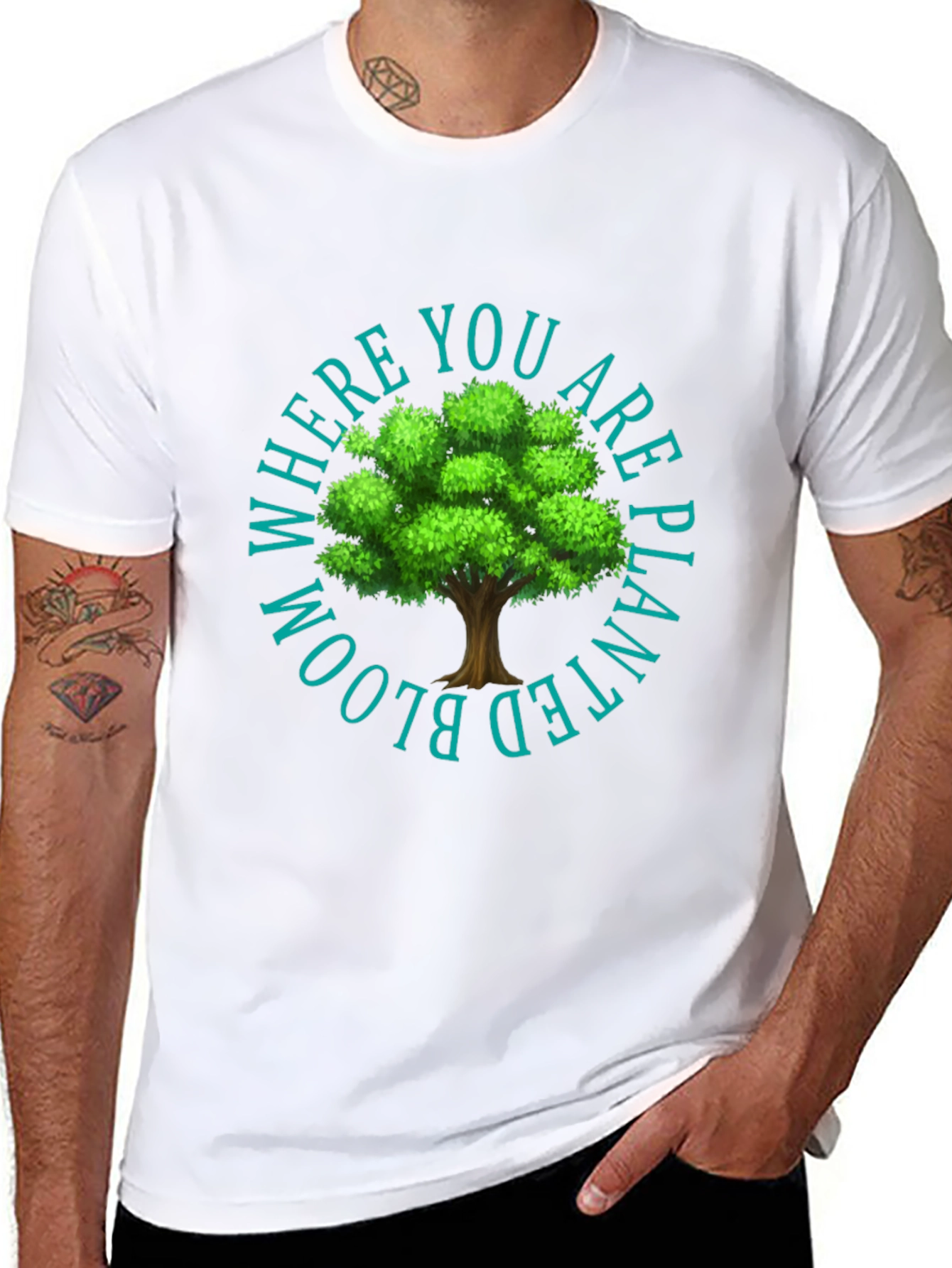 Bloom Where You Are Planted Graphic Tee