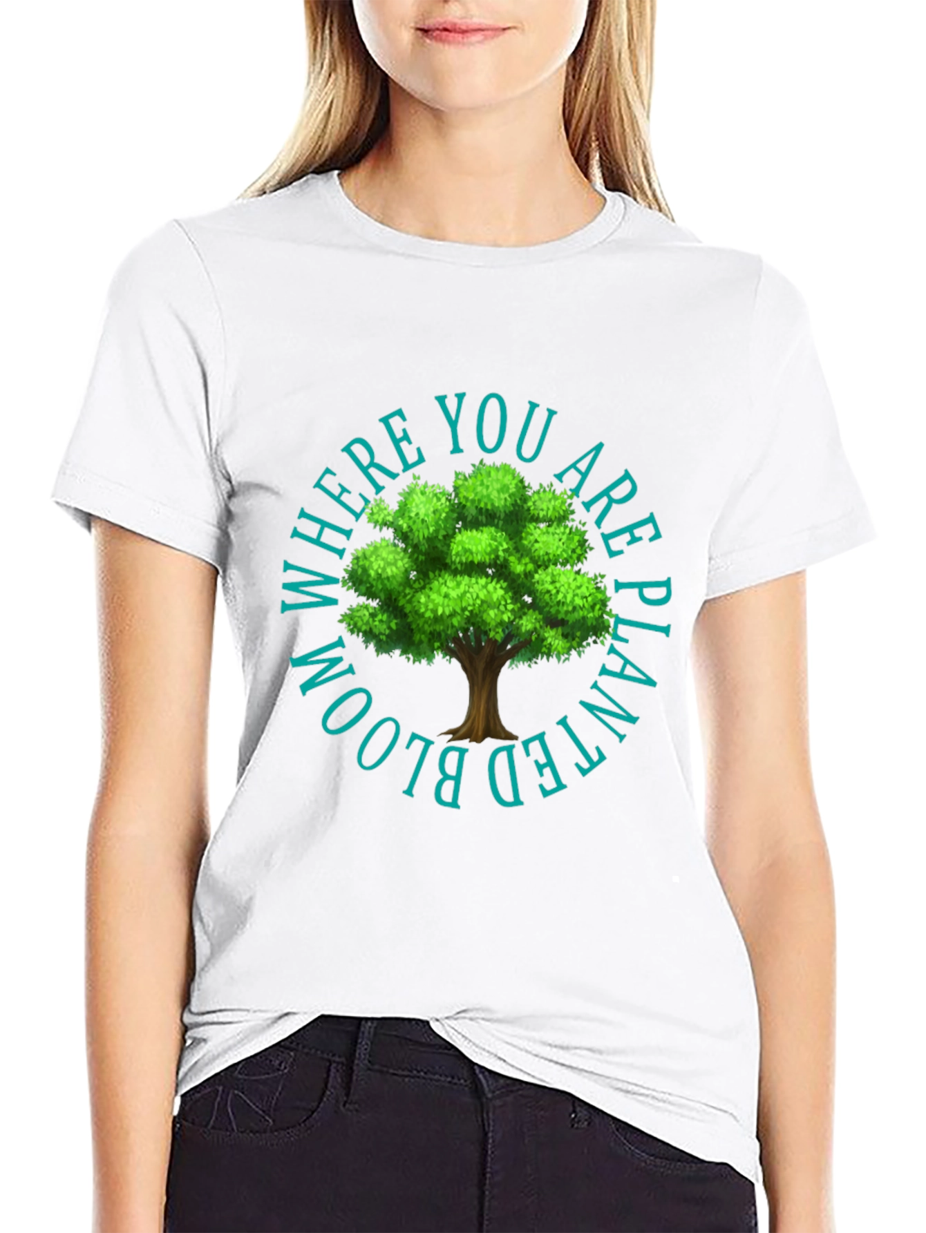 Bloom Where You Are Planted Graphic Tee