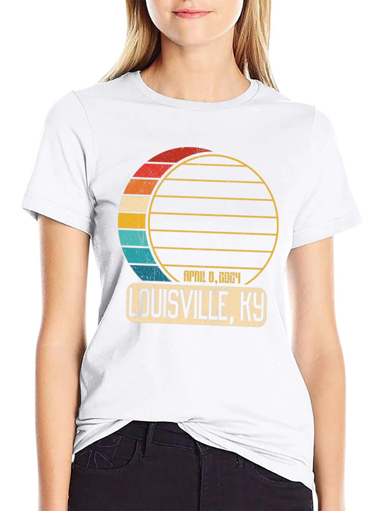 Louisville KY April 8 2024 Eclipse T-Shirt