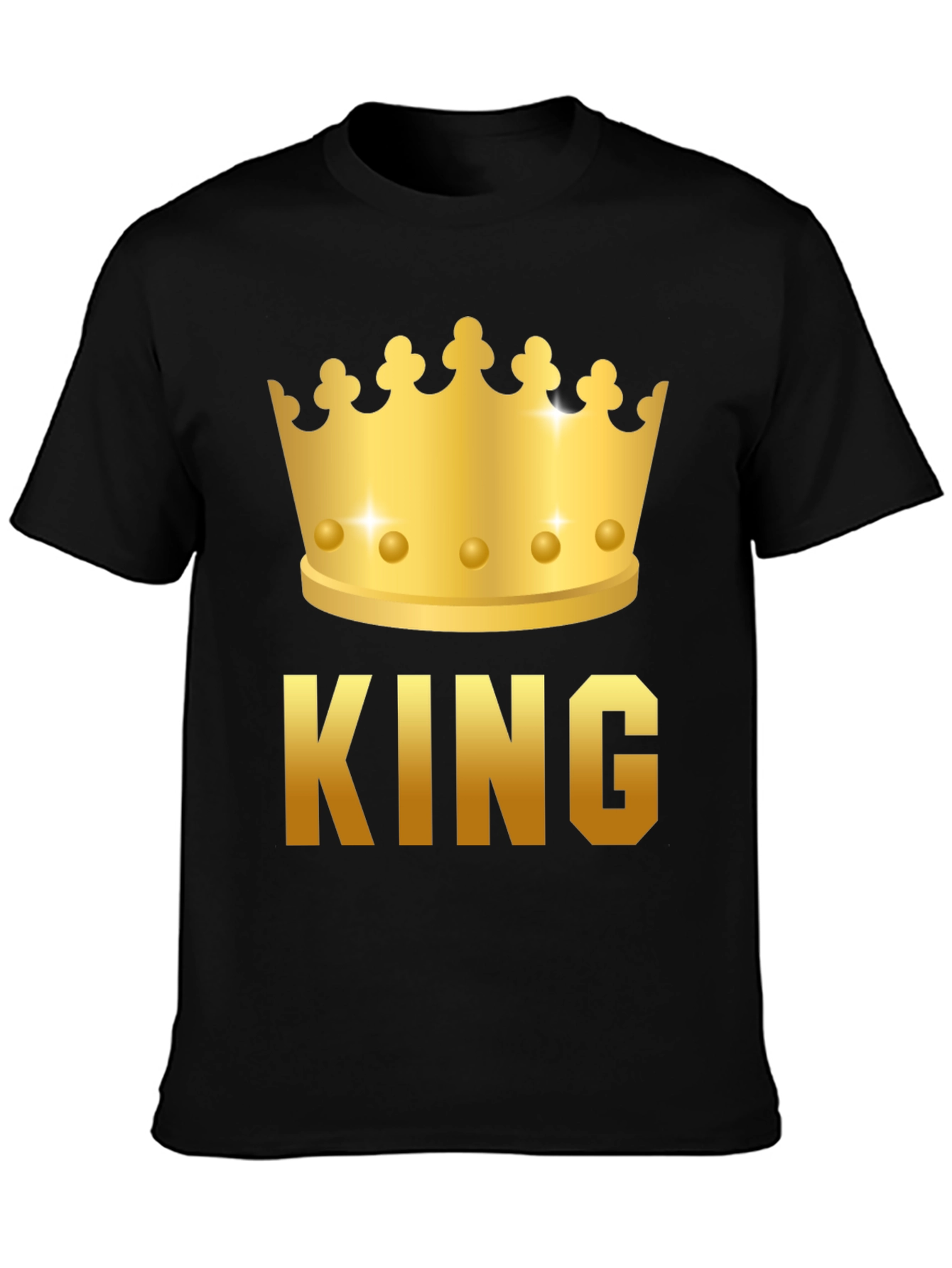 King Crown Graphic T-Shirt - Bold Statement Tee