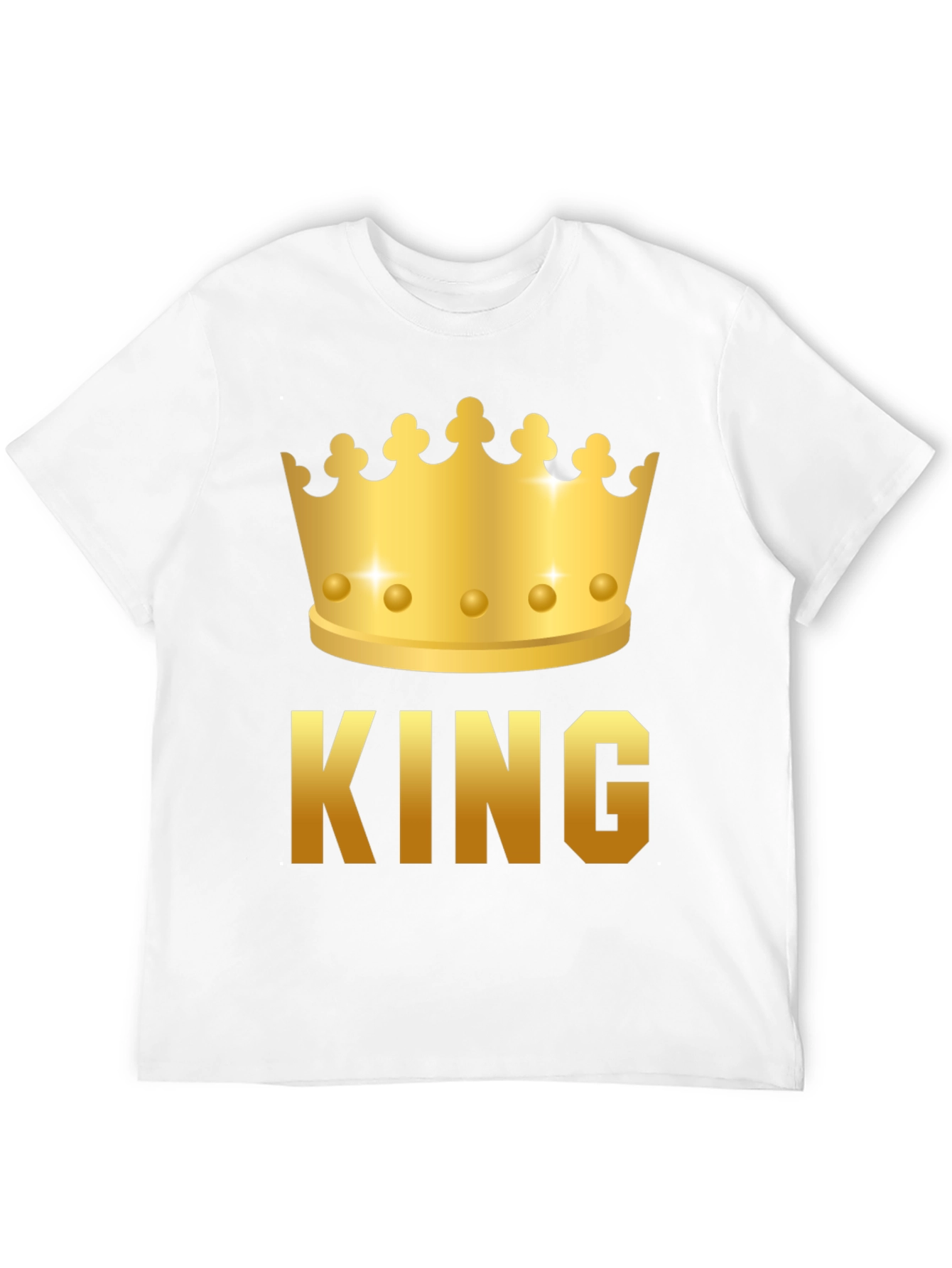 King Crown Graphic T-Shirt - Bold Statement Tee