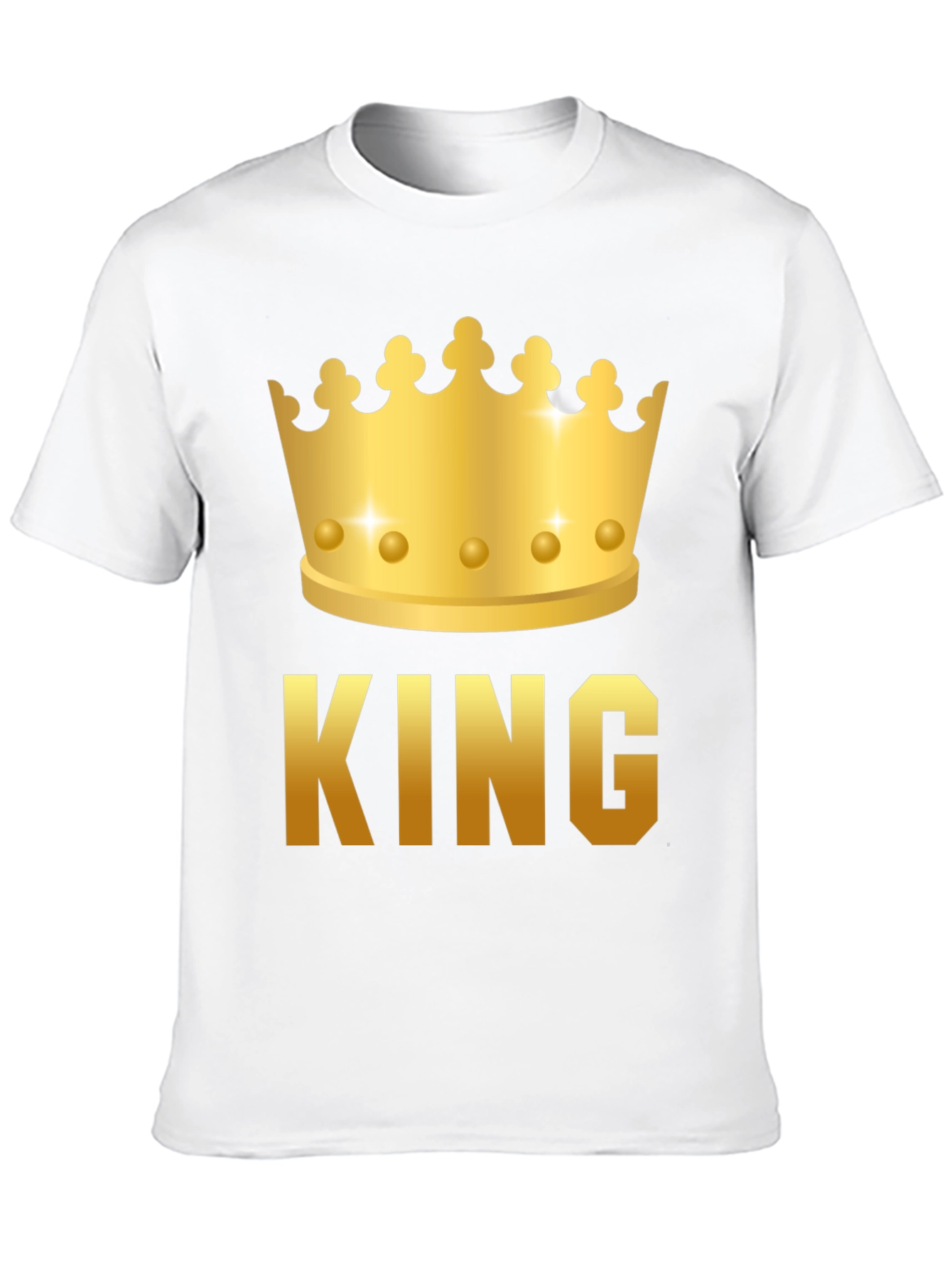 King Crown Graphic T-Shirt - Bold Statement Tee
