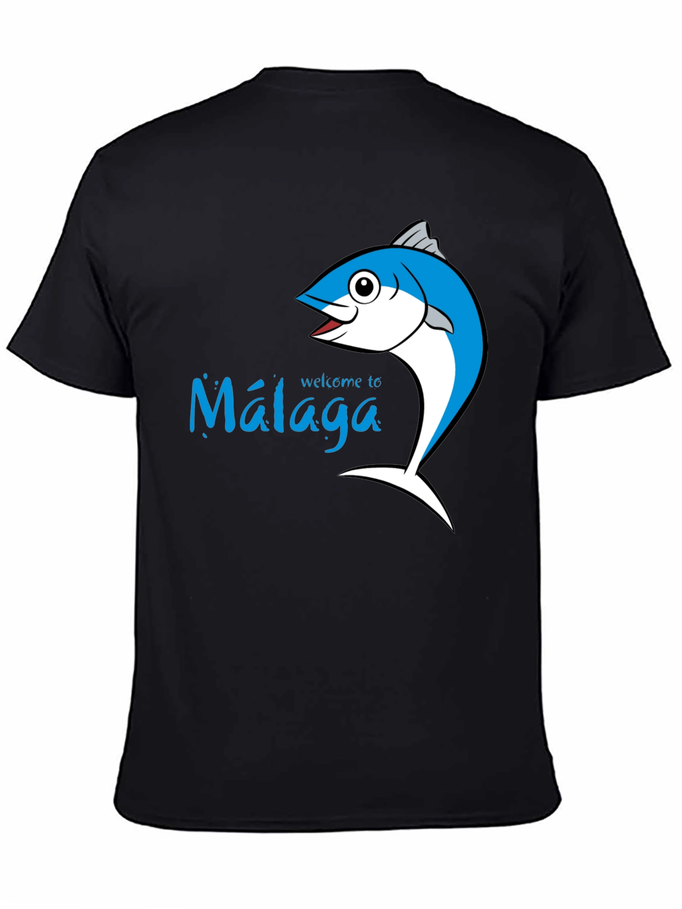 Málaga Fish Graphic Tee