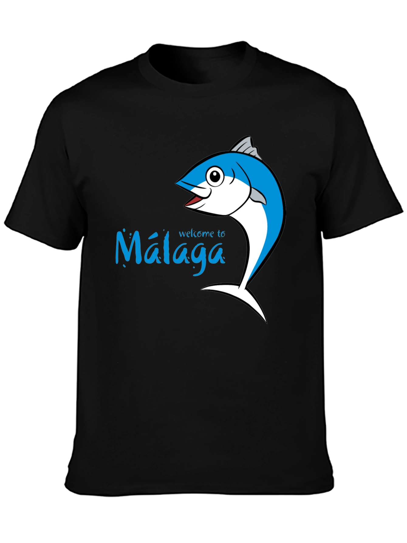 Málaga Fish Graphic Tee
