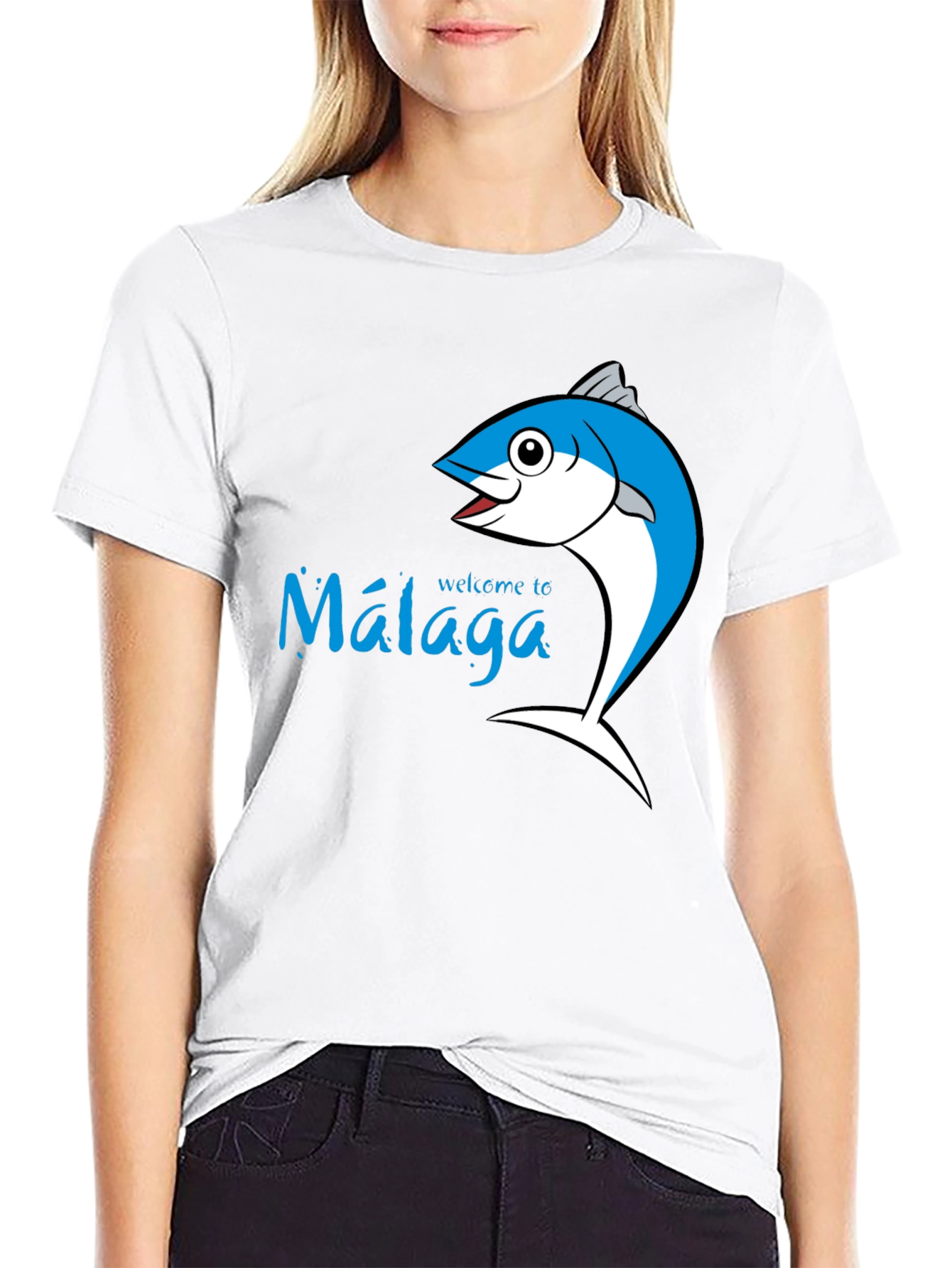 Málaga Fish Graphic Tee