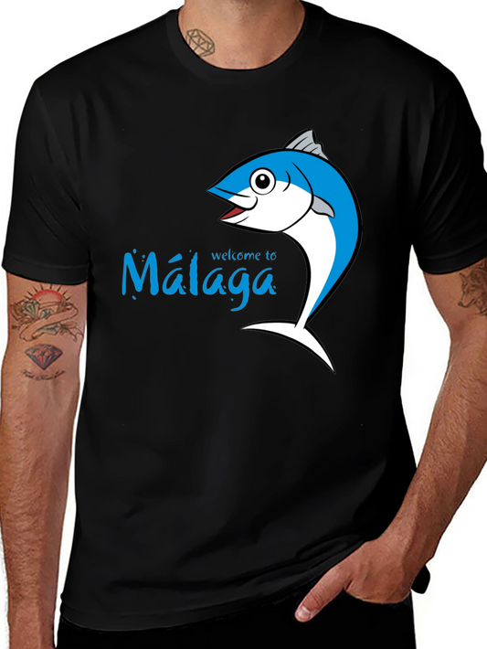 Málaga Fish Graphic Tee