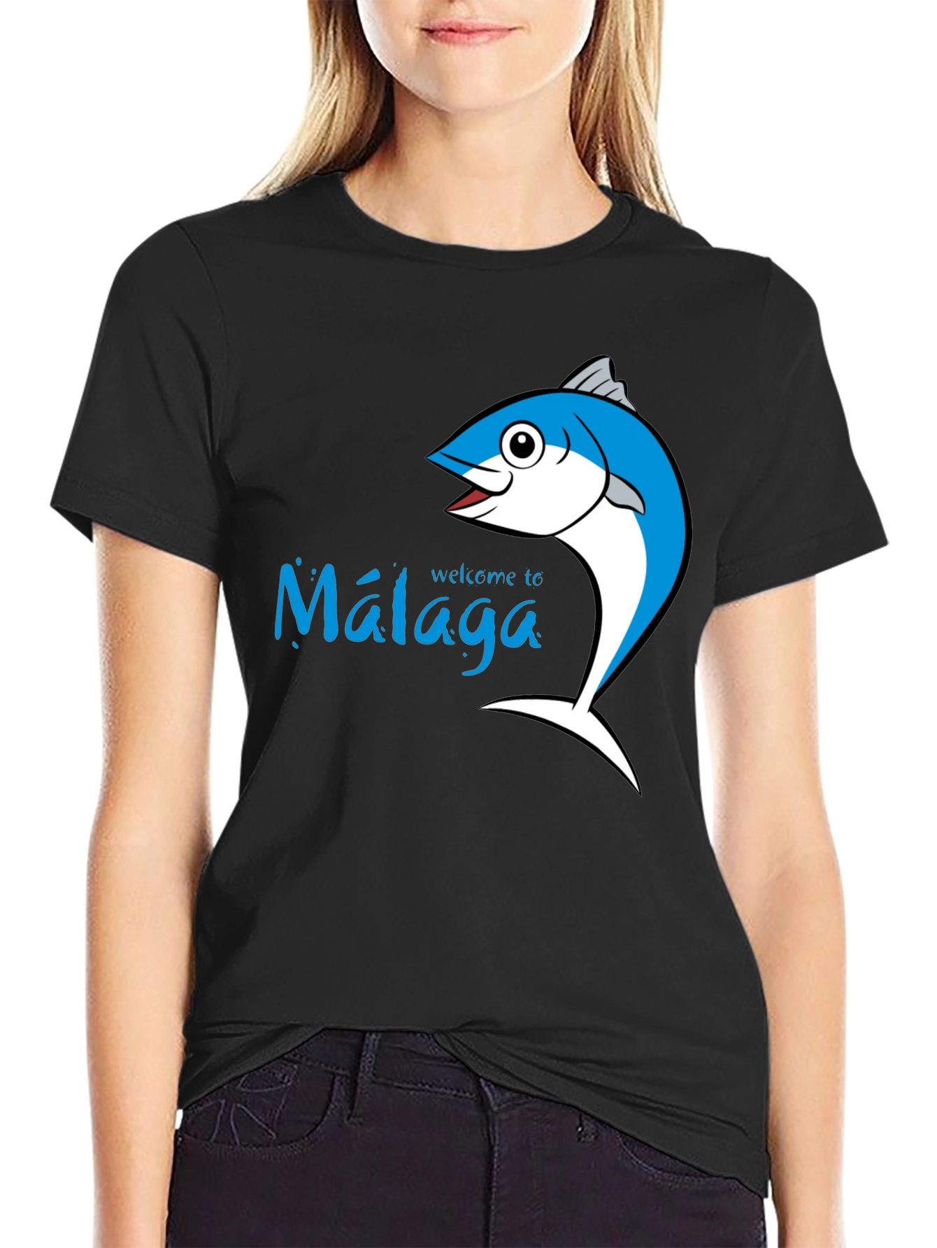 Málaga Fish Graphic Tee