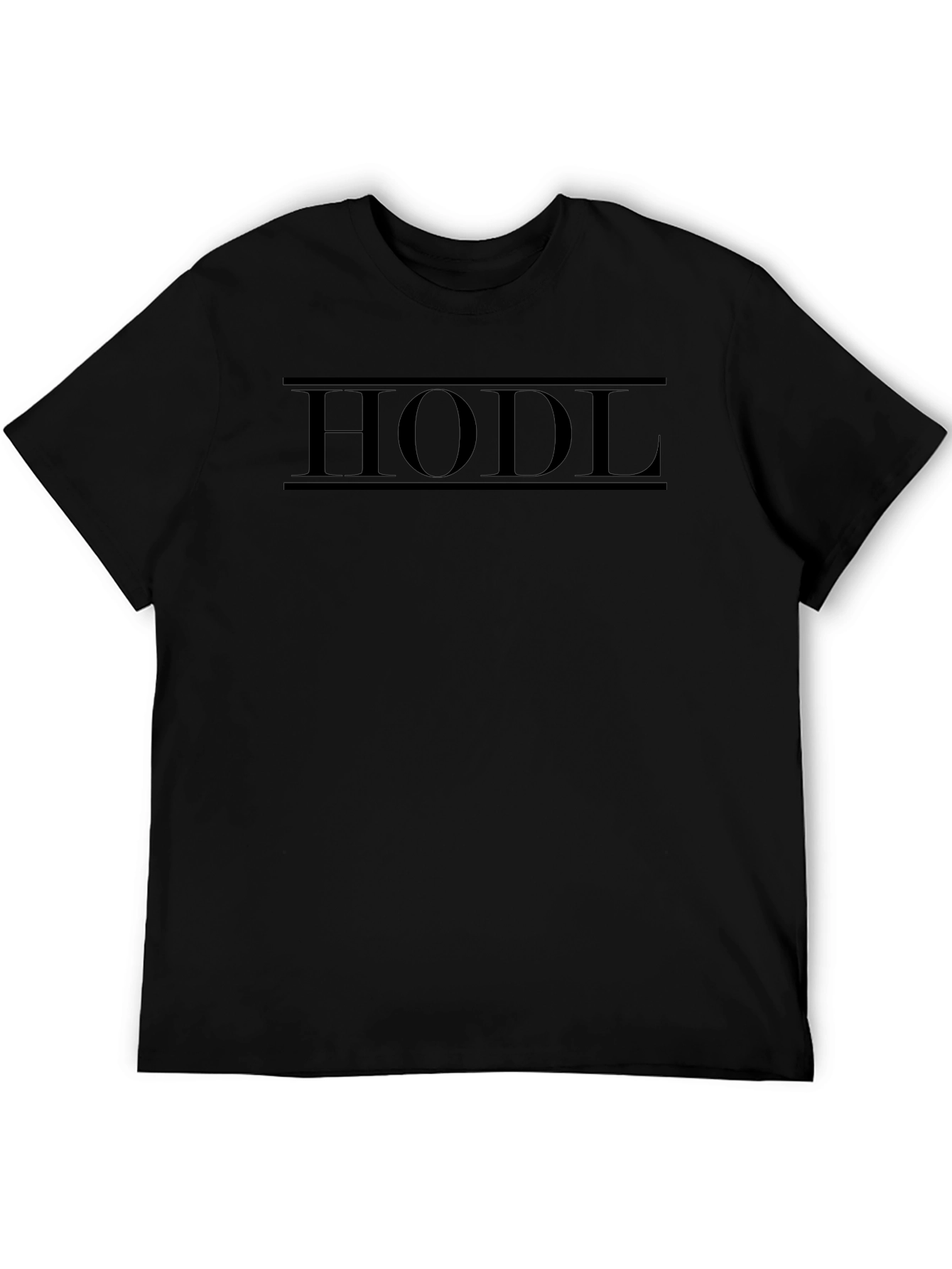 HODL Crypto Investor T-Shirt - Black