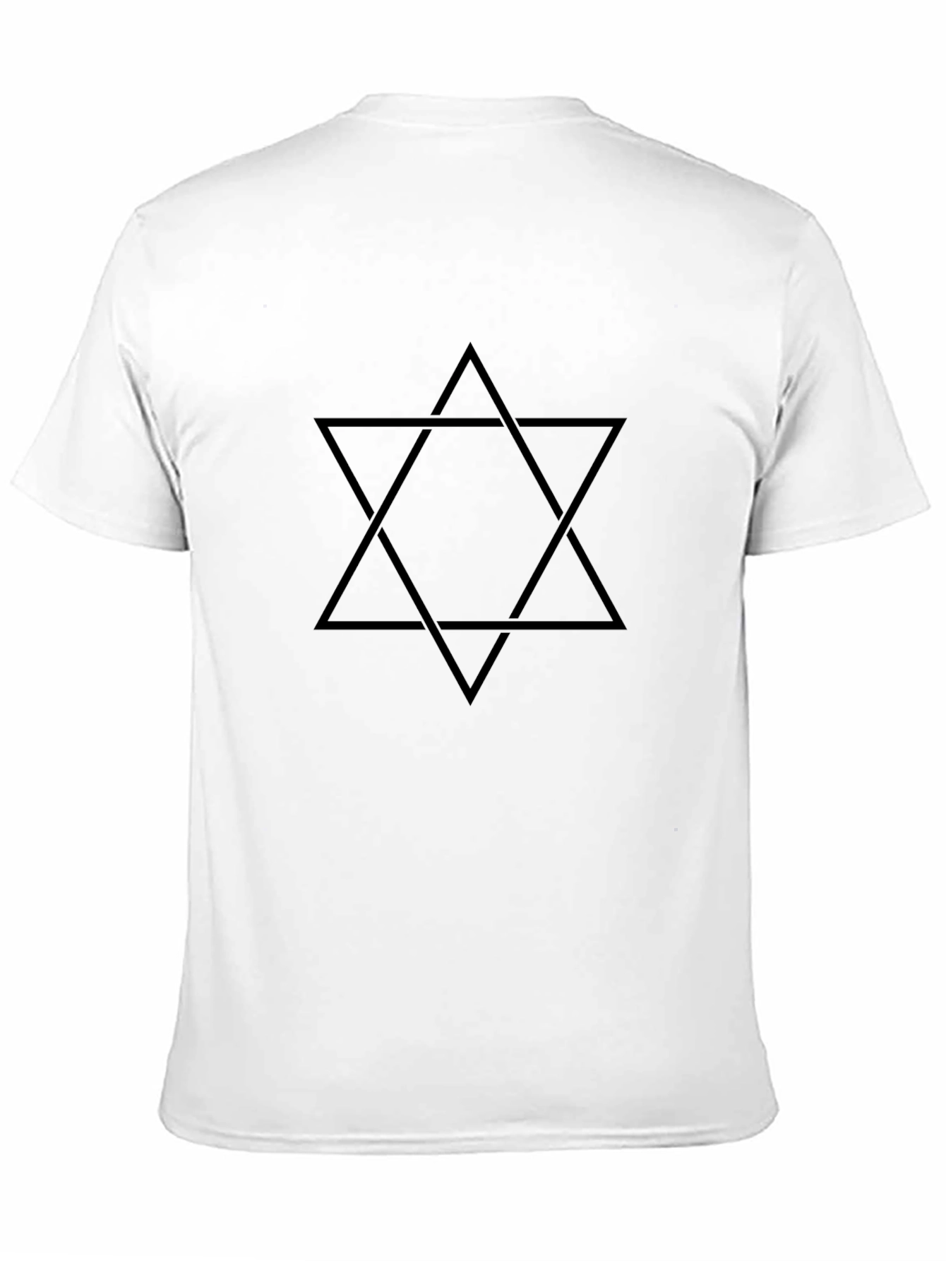 Star of David Graphic Tee - Classic Black T-Shirt