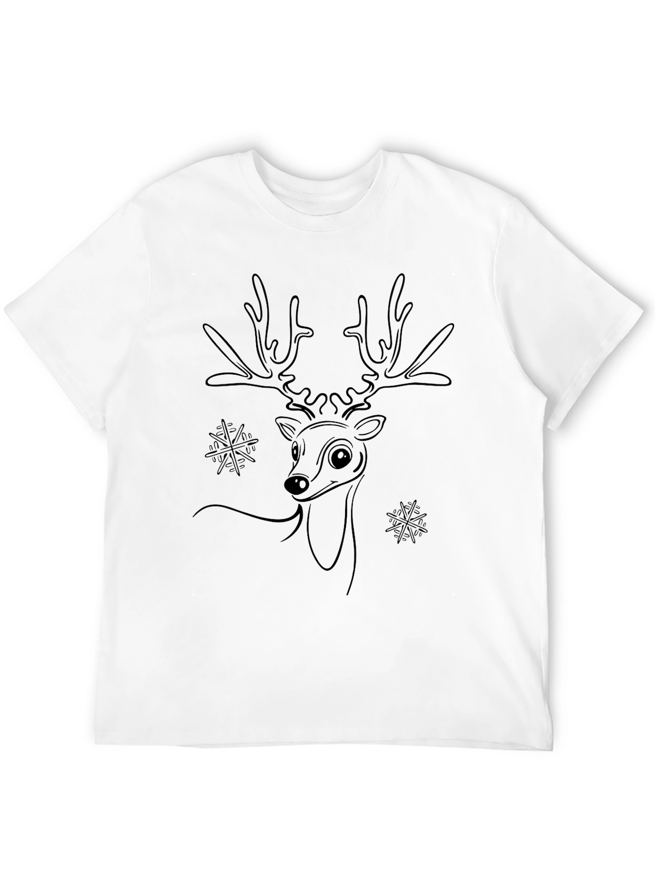Holiday Deer Graphic T-Shirt