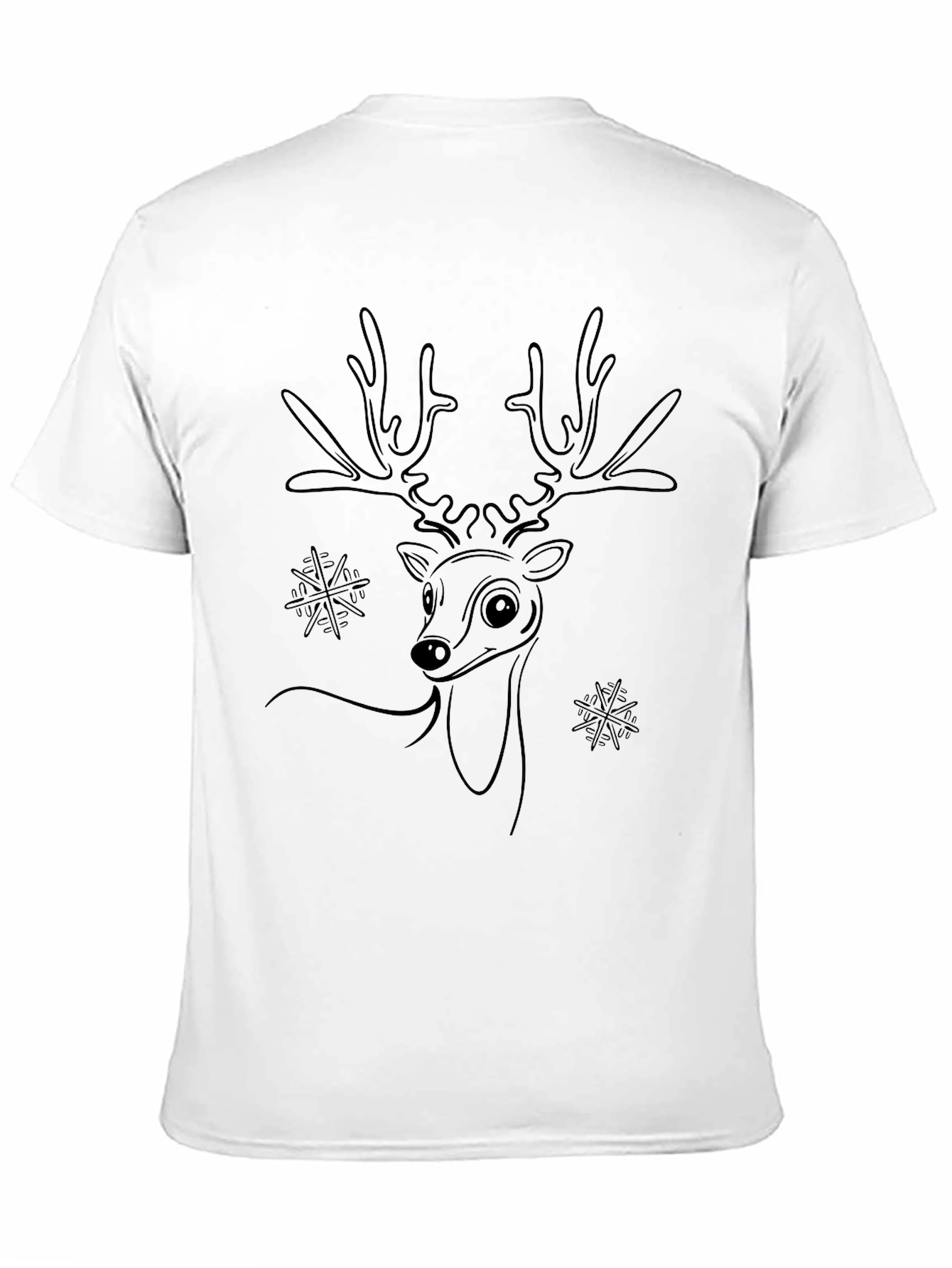 Holiday Deer Graphic T-Shirt
