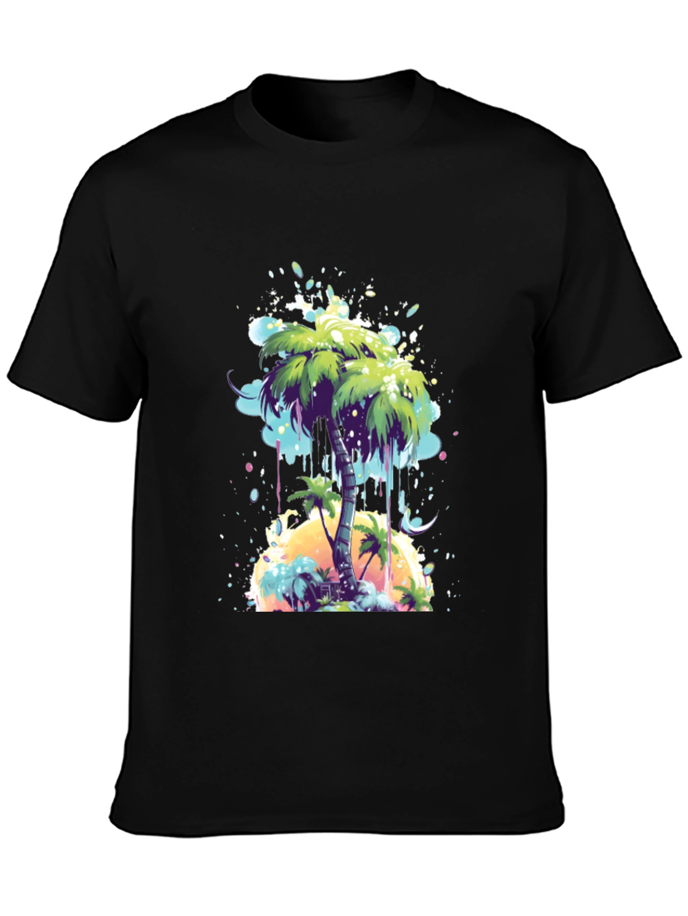 Tropical Palm Tree Graphic Tee
