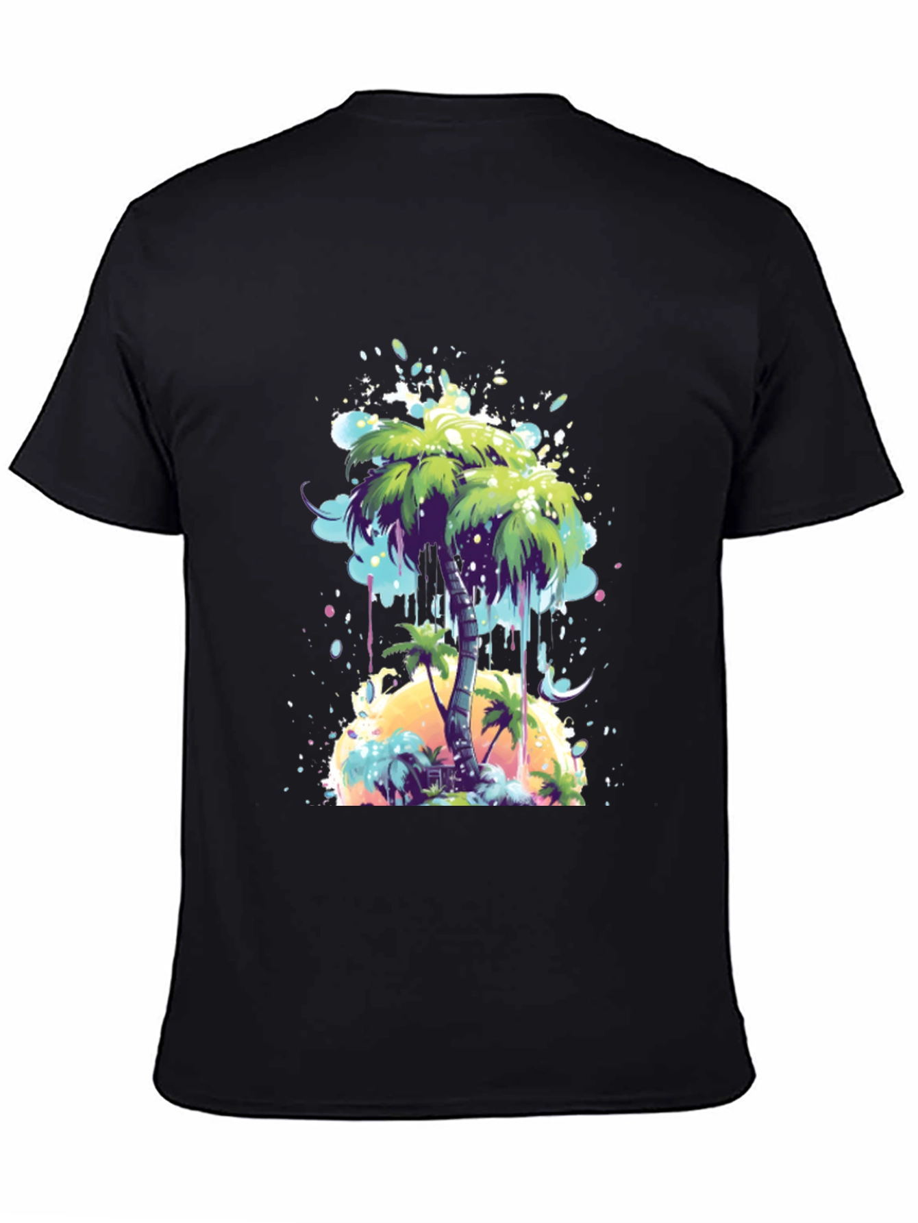 Tropical Palm Tree Graphic Tee