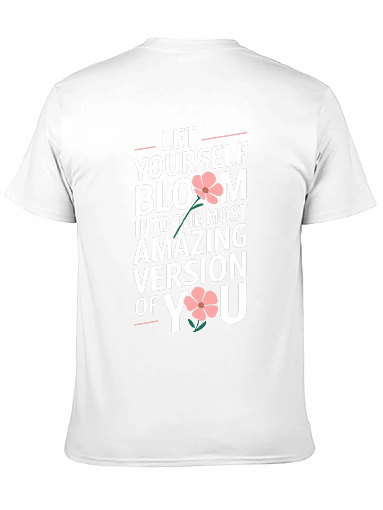 Bloom Yourself T-Shirt Black Unisex Fit