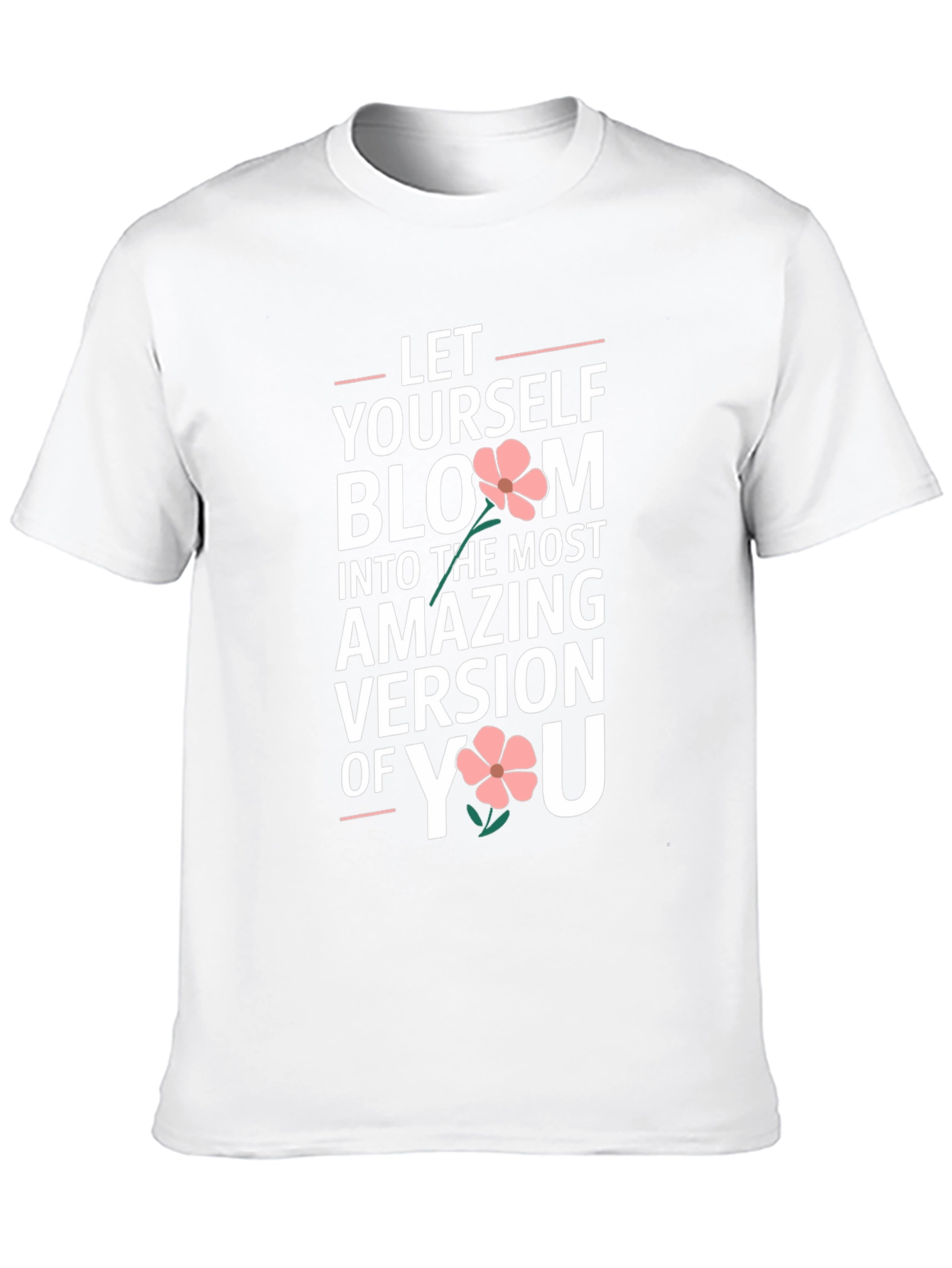 Bloom Yourself T-Shirt Black Unisex Fit