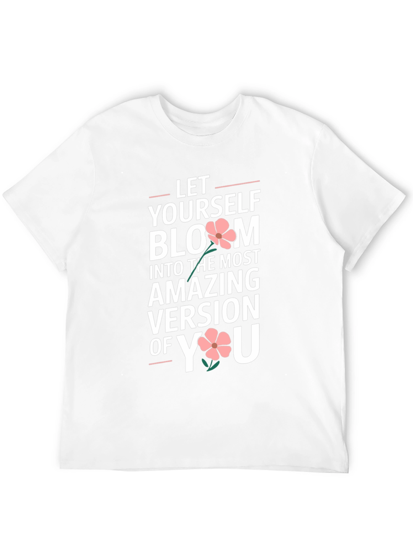 Bloom Yourself T-Shirt Black Unisex Fit