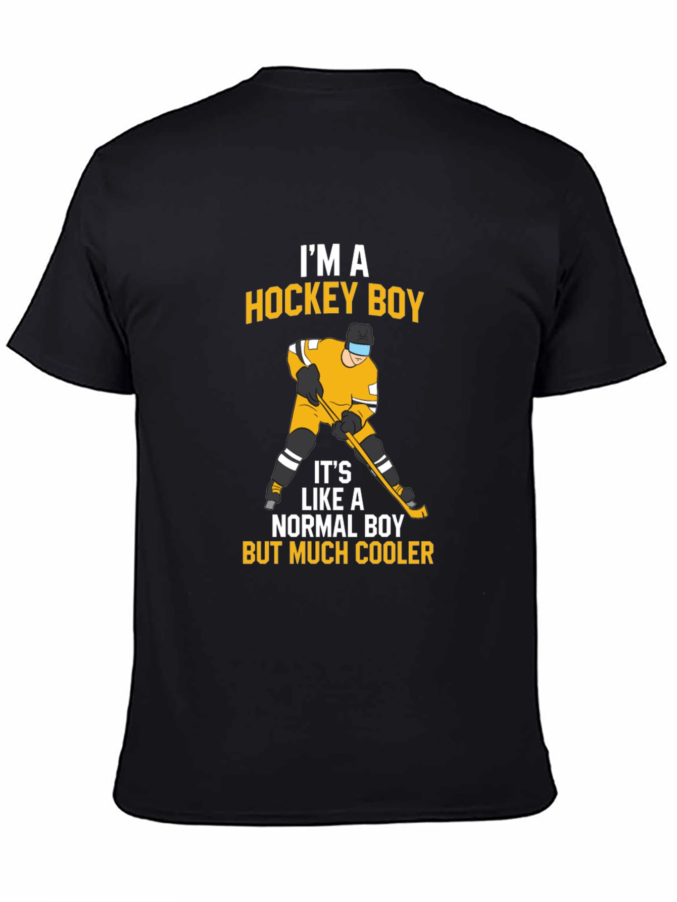Hockey Boy T-Shirt - Cool and Sporty Design