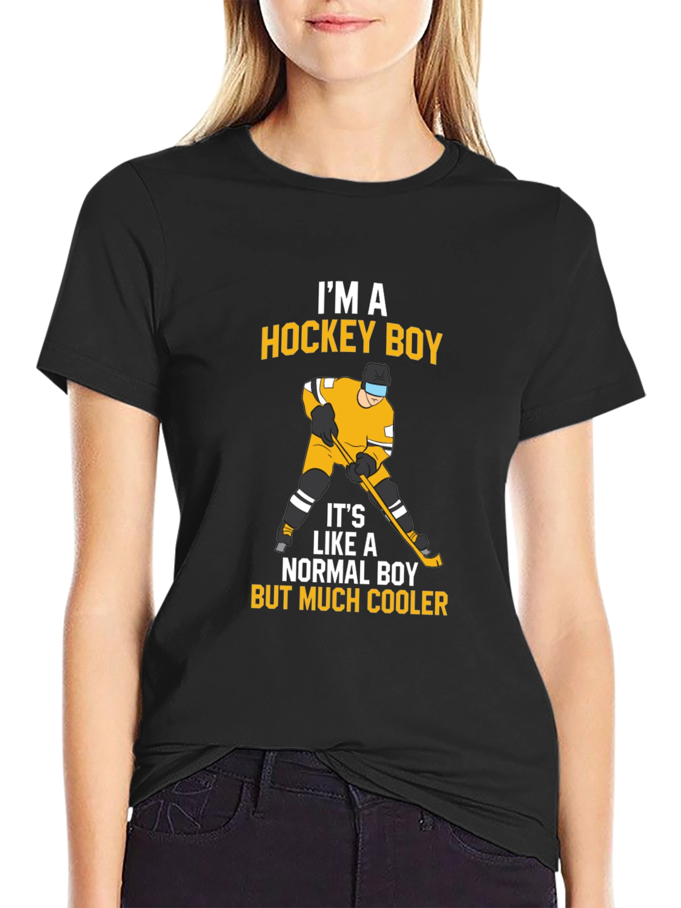 Hockey Boy T-Shirt - Cool and Sporty Design