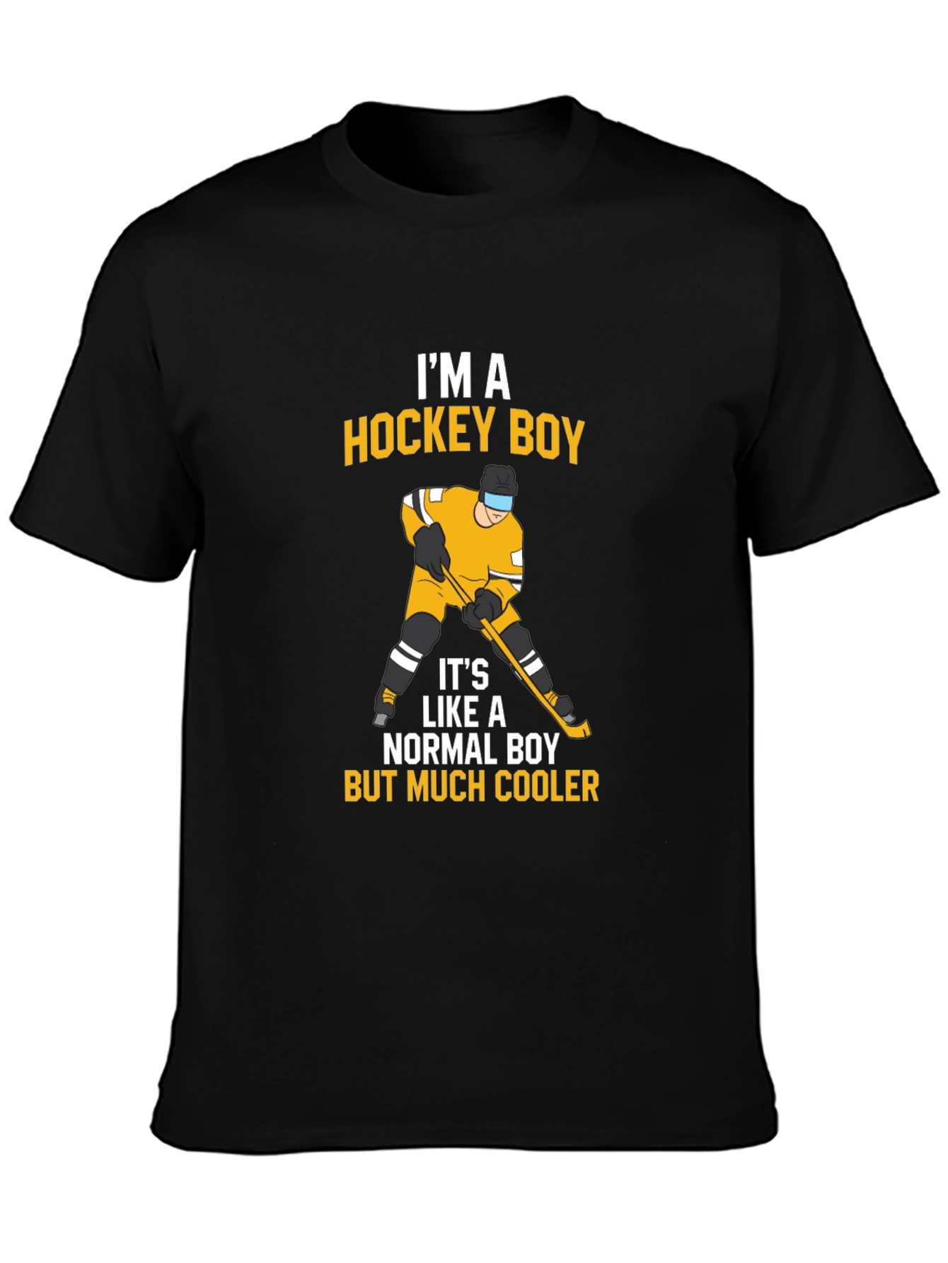 Hockey Boy T-Shirt - Cool and Sporty Design