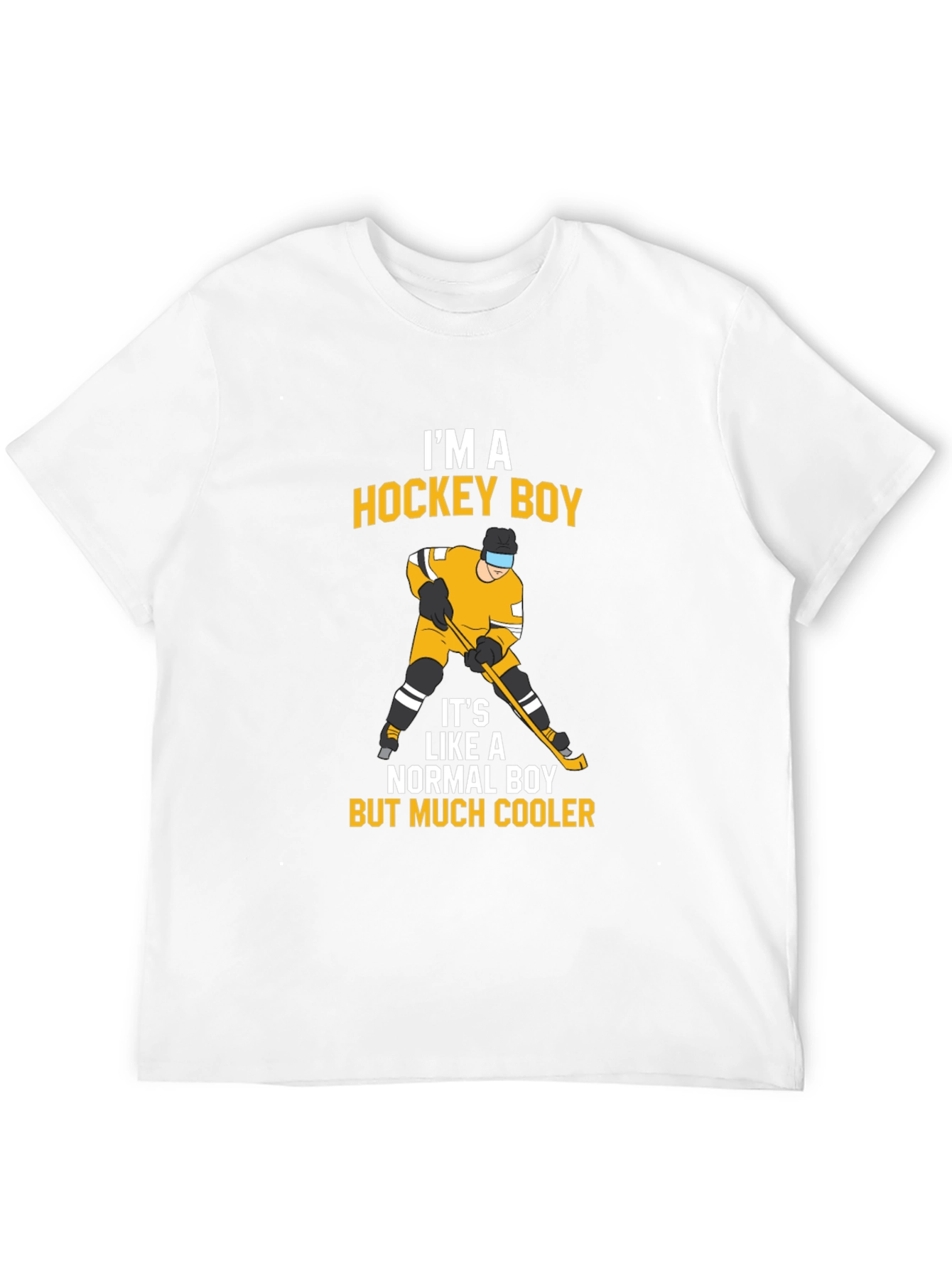 Hockey Boy T-Shirt - Cool and Sporty Design