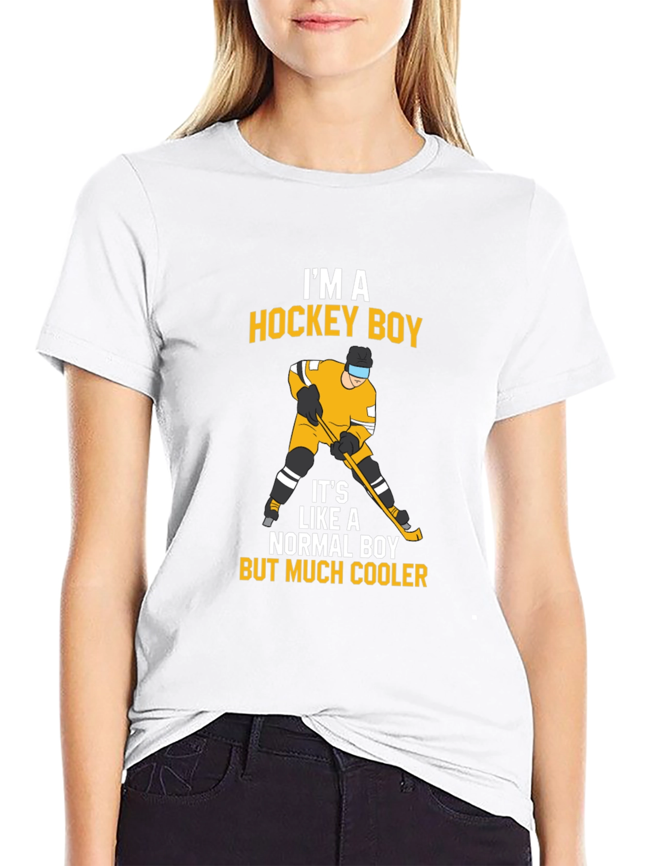 Hockey Boy T-Shirt - Cool and Sporty Design