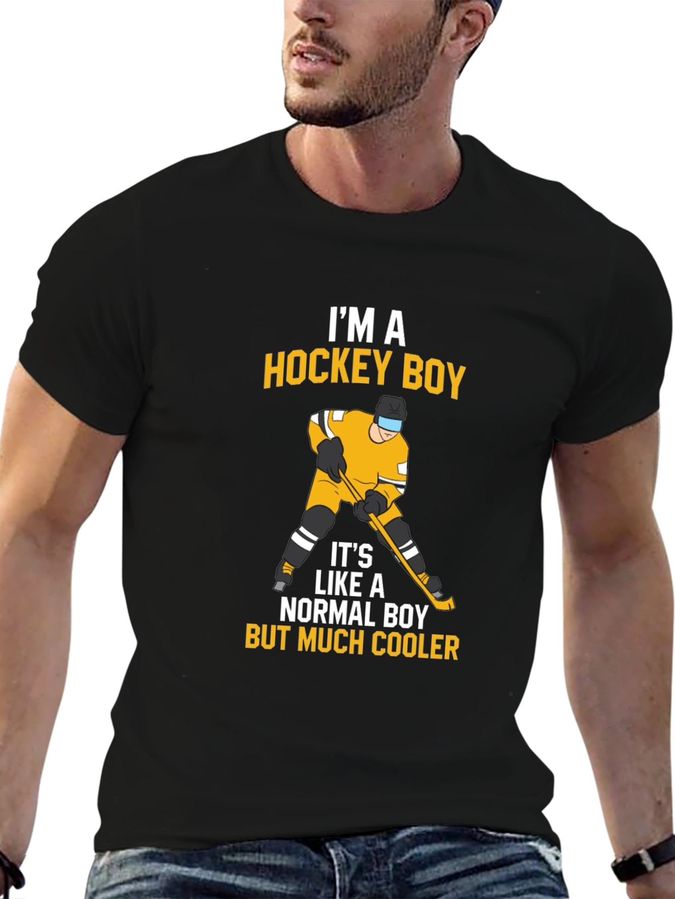 Hockey Boy T-Shirt - Cool and Sporty Design