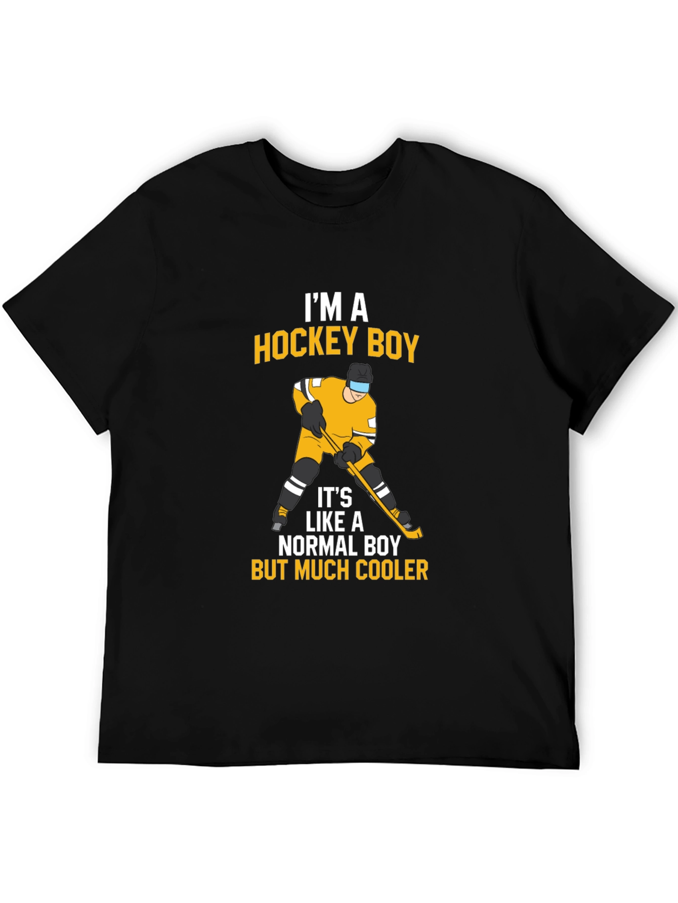 Hockey Boy T-Shirt - Cool and Sporty Design