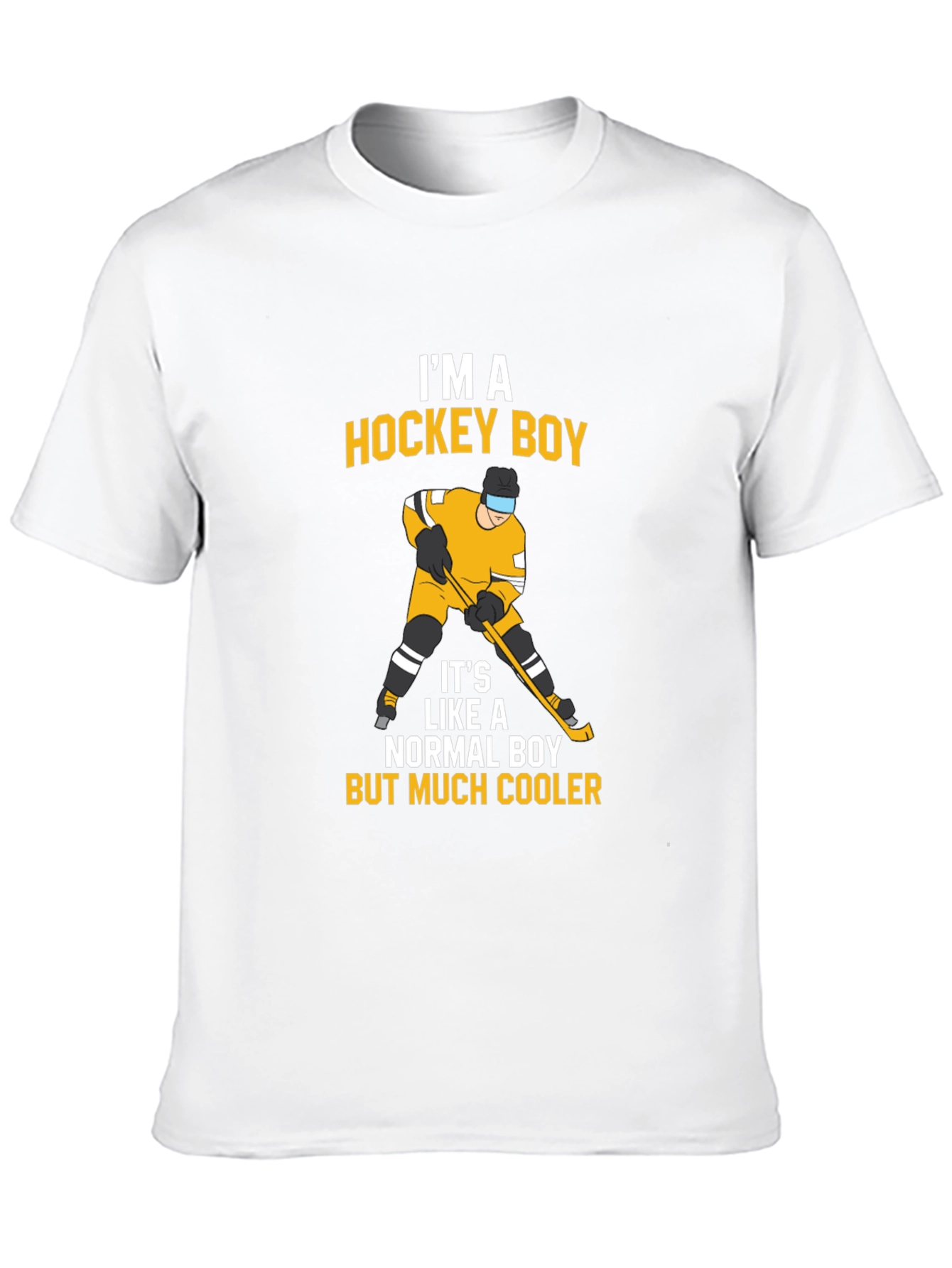 Hockey Boy T-Shirt - Cool and Sporty Design