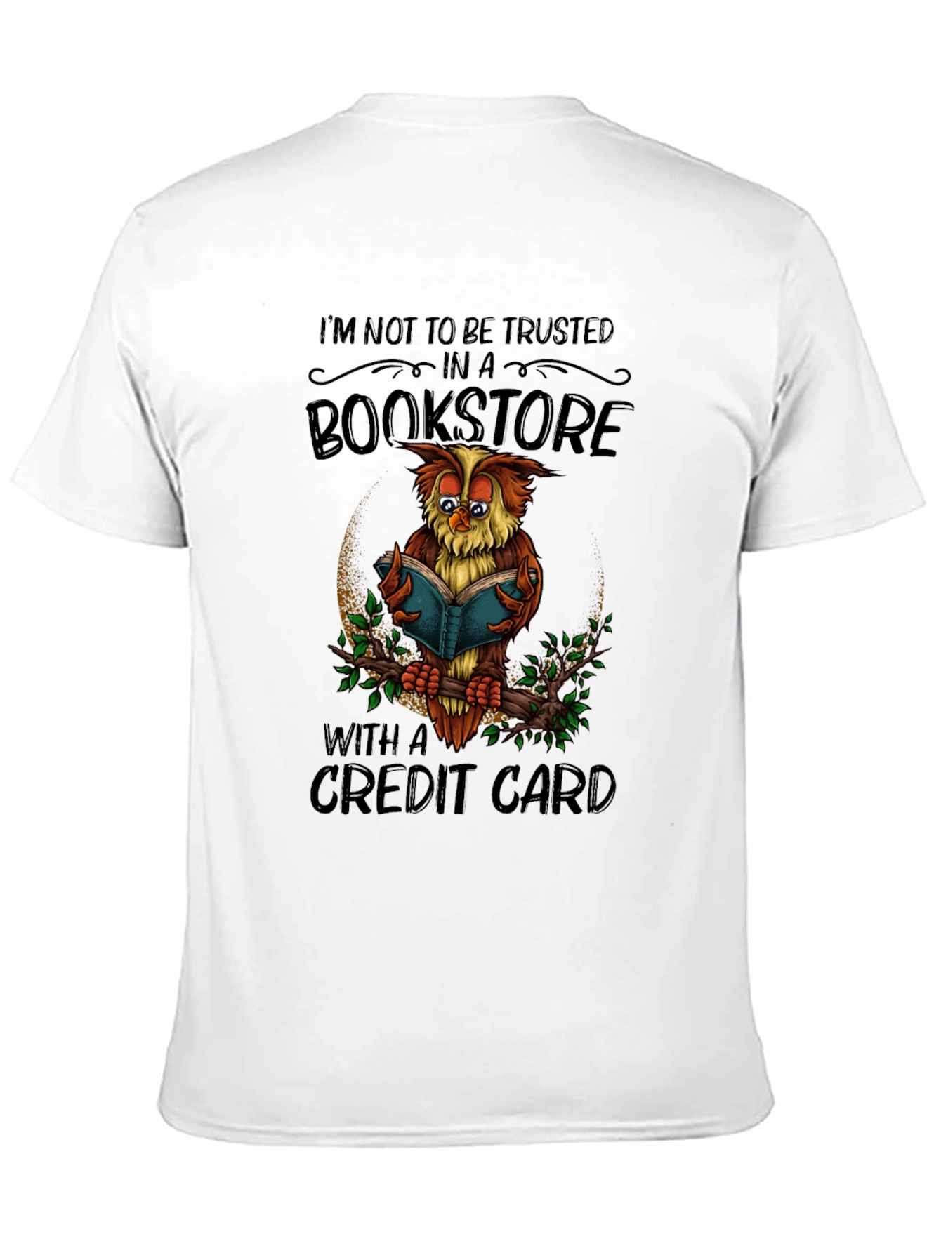 Bookstore Owl Graphic Tee