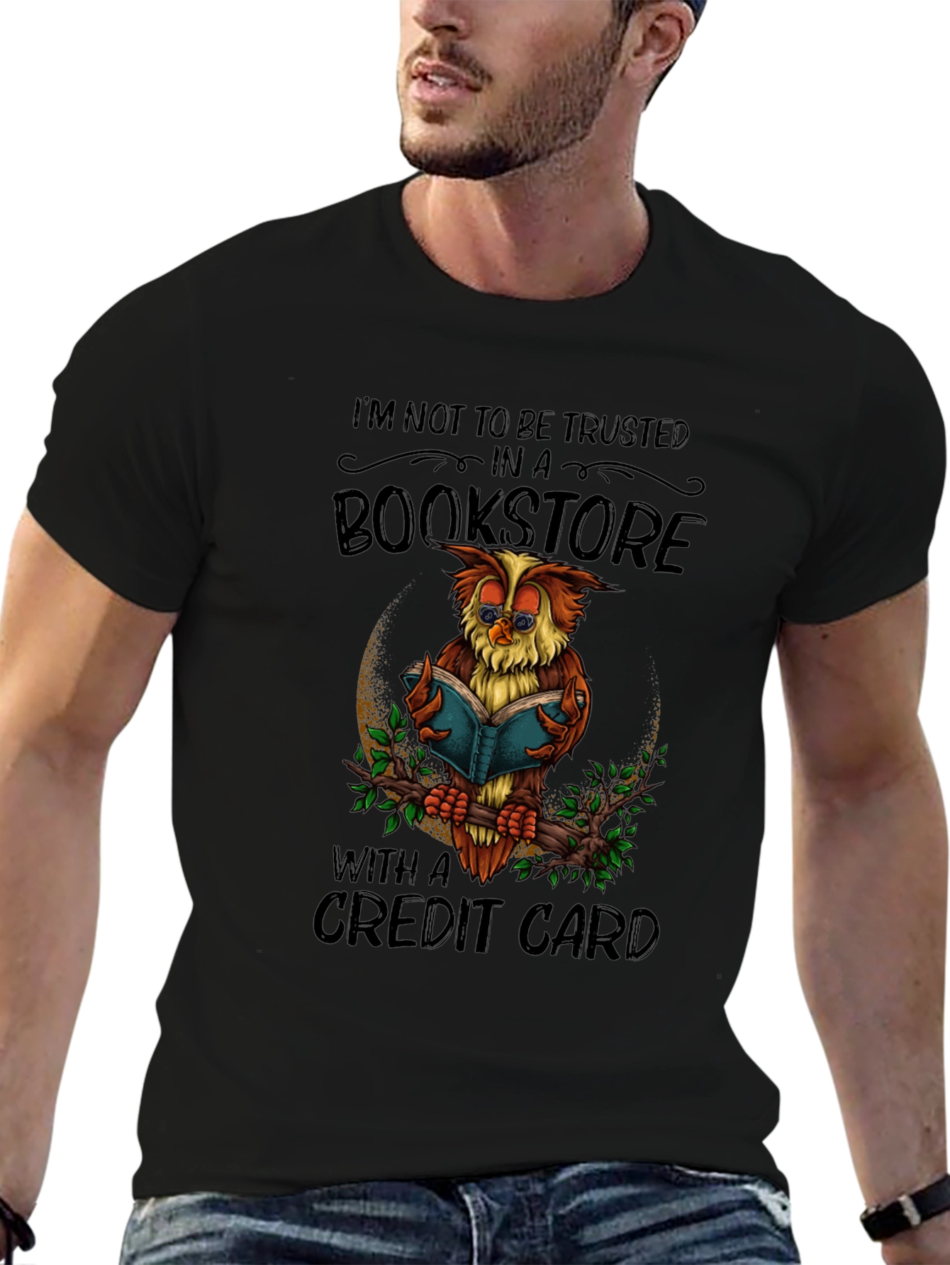Bookstore Owl Graphic Tee
