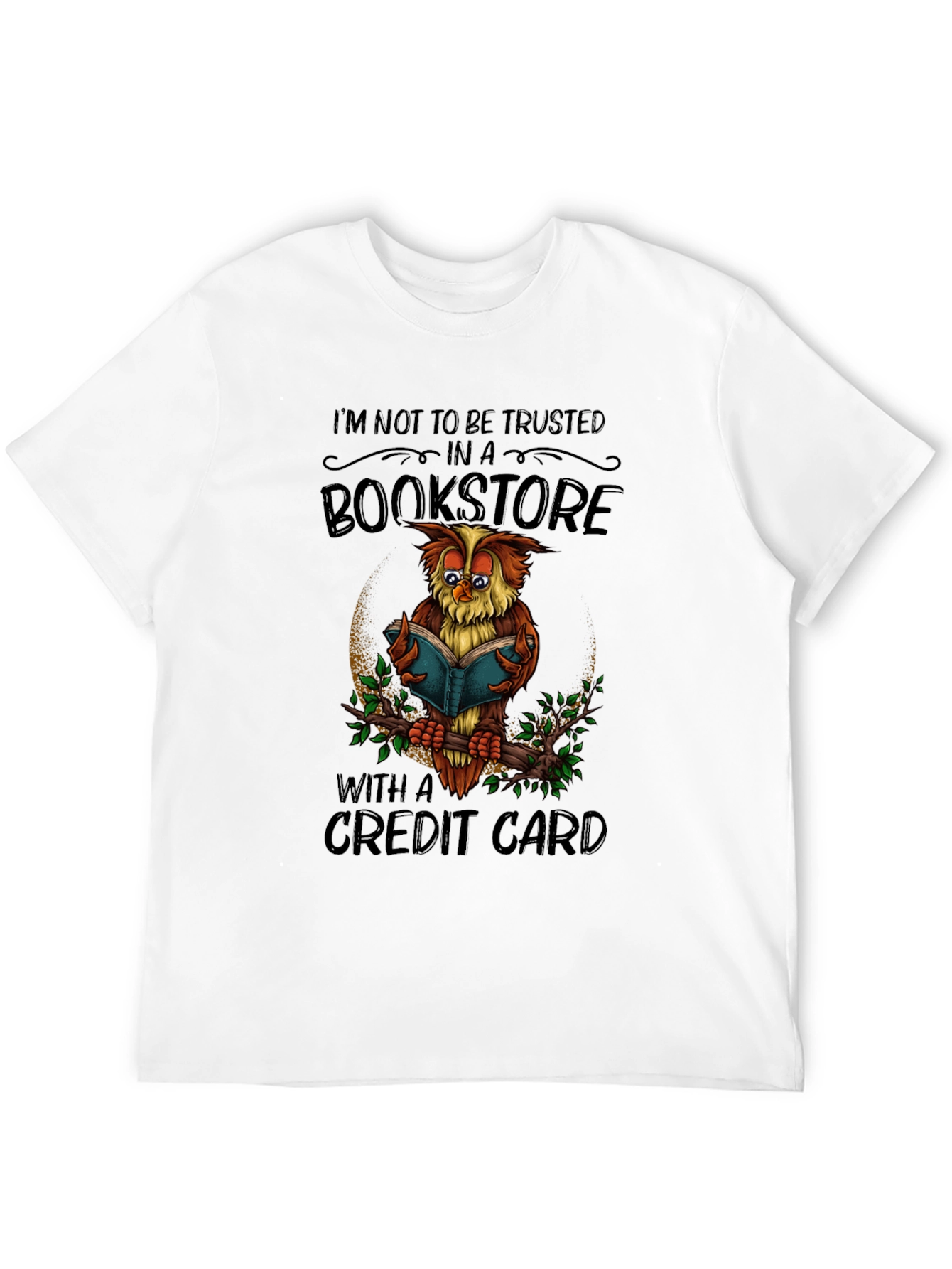Bookstore Owl Graphic Tee