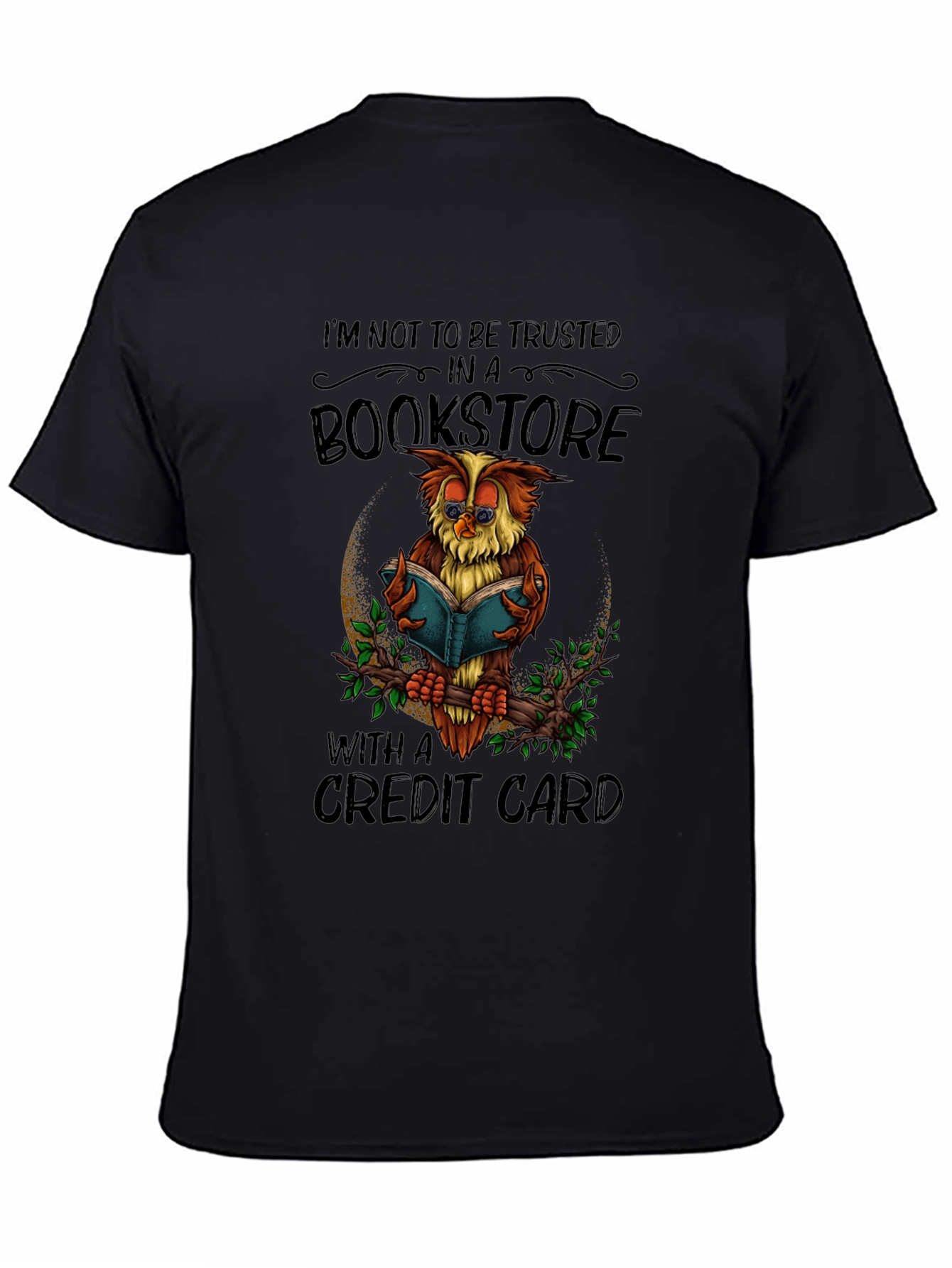 Bookstore Owl Graphic Tee