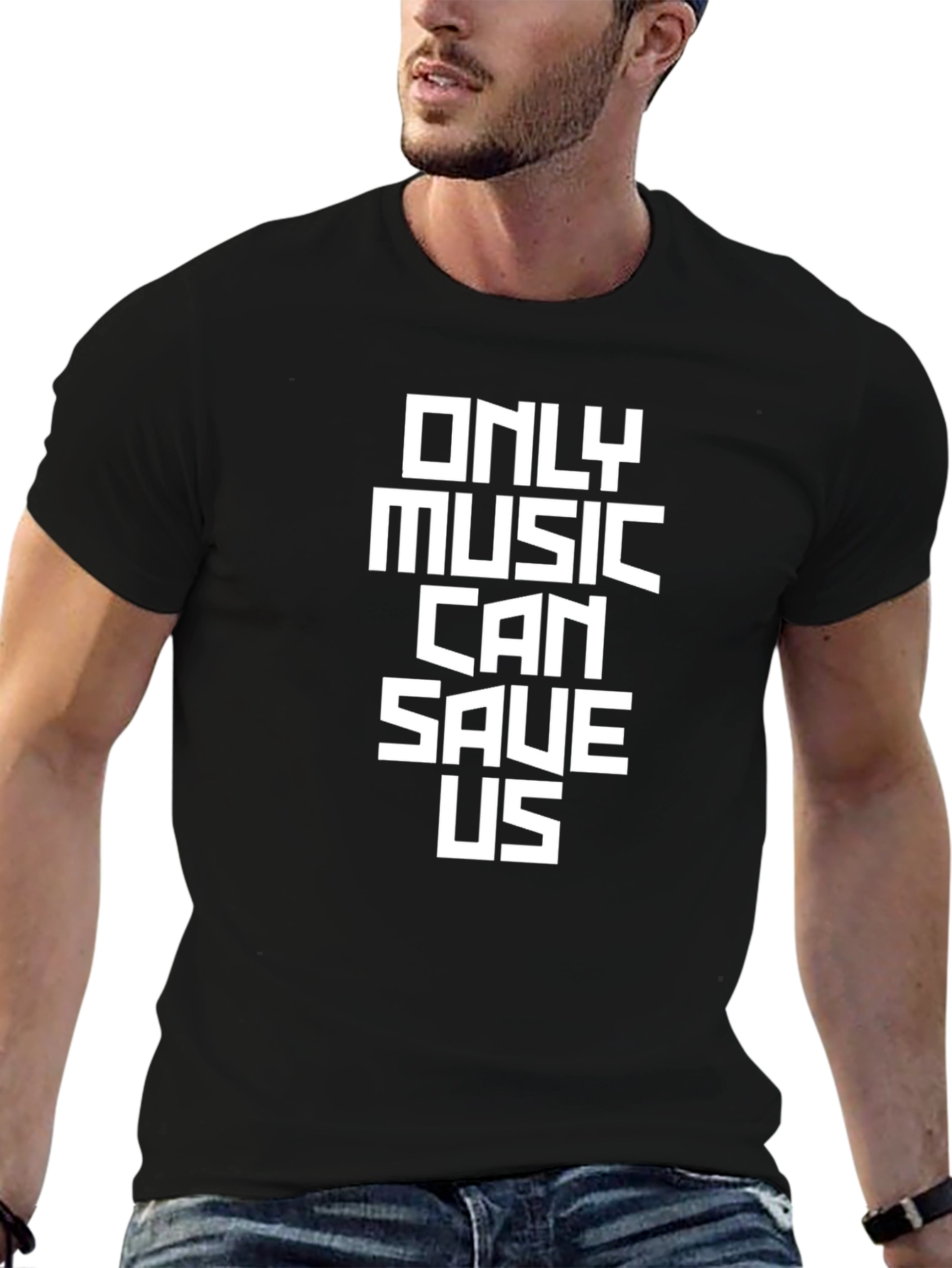 Music Saves Us T-Shirt - Stylish Graphic Tee