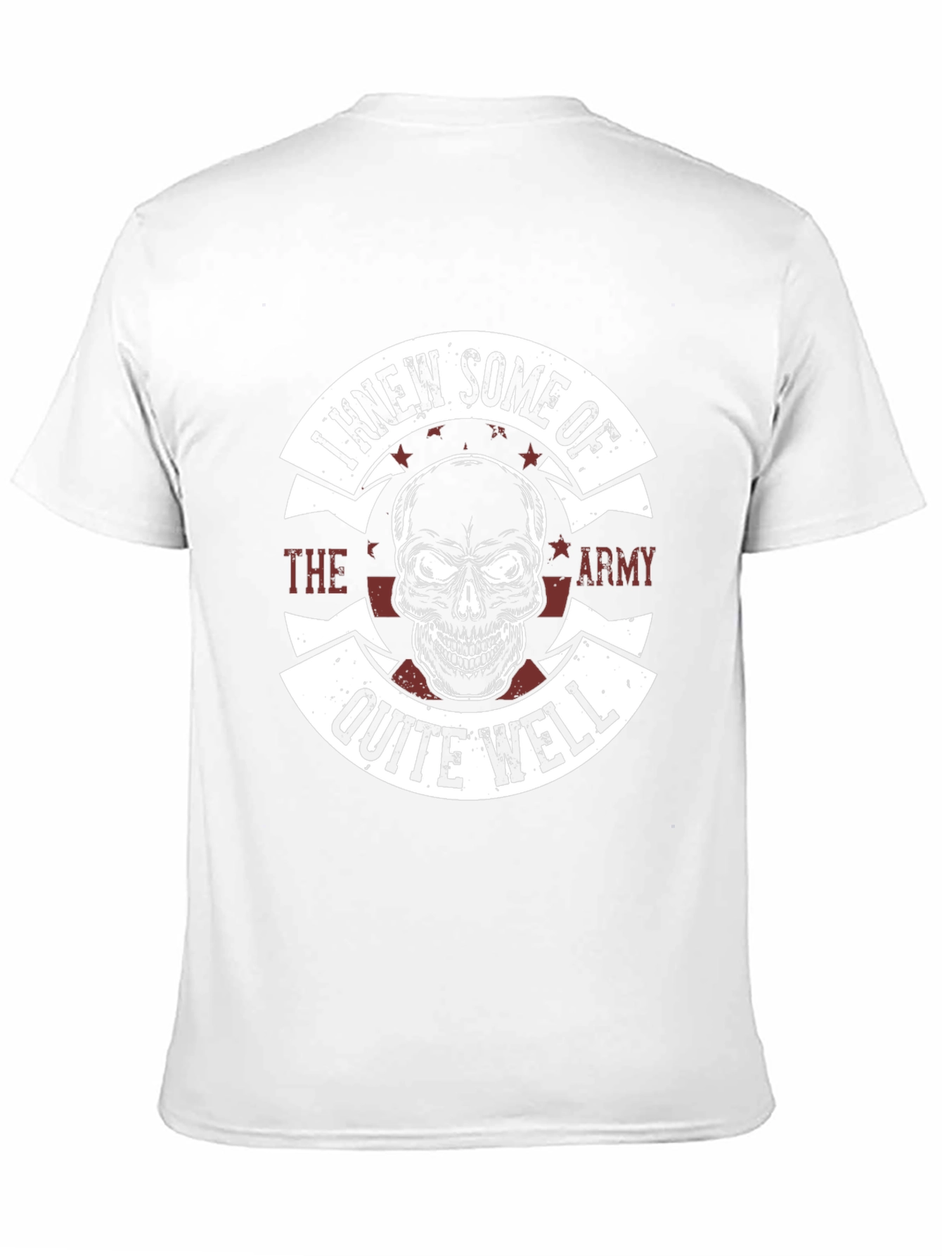 I Knew Some of the Army Mens Graphic T-Shirt