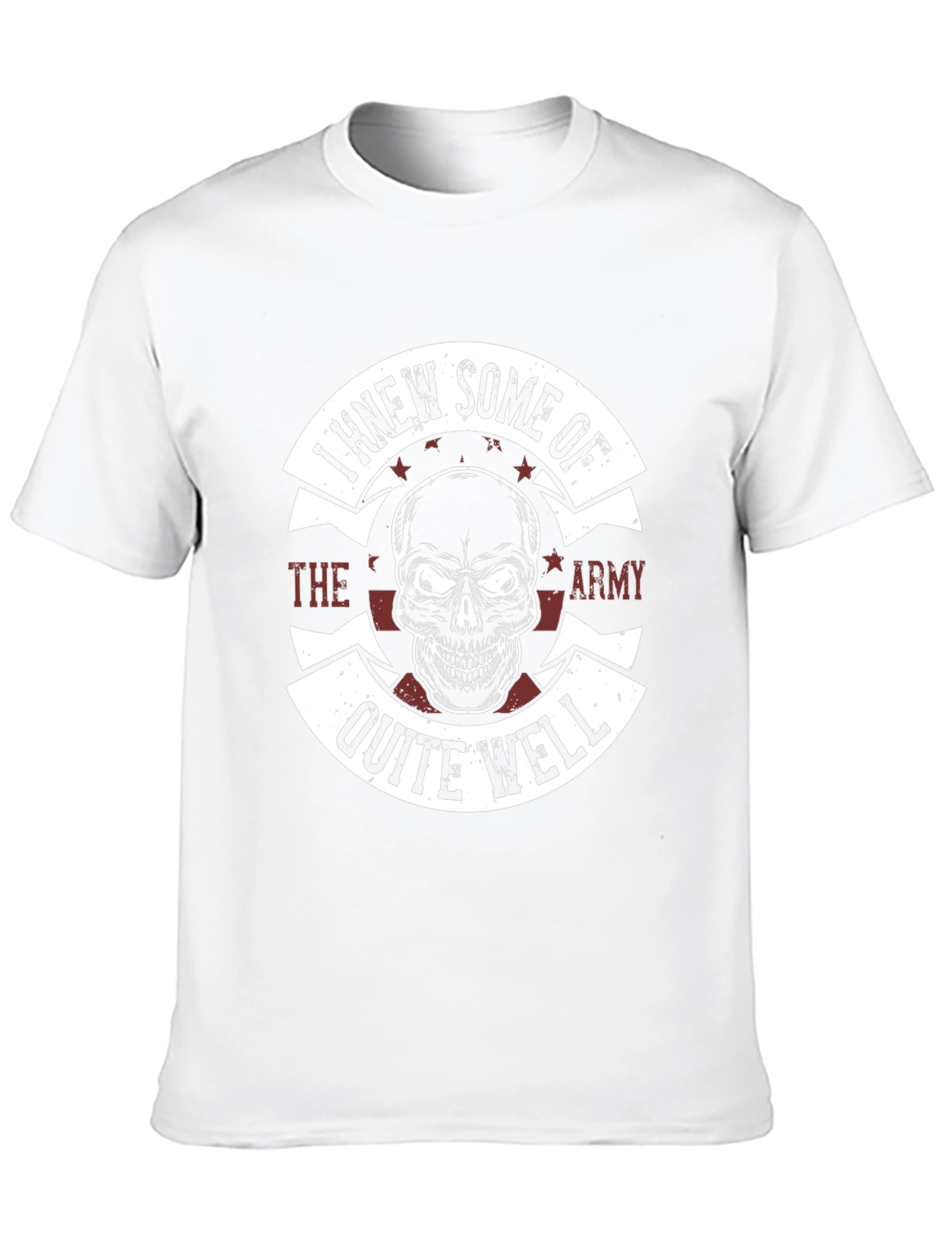 I Knew Some of the Army Mens Graphic T-Shirt