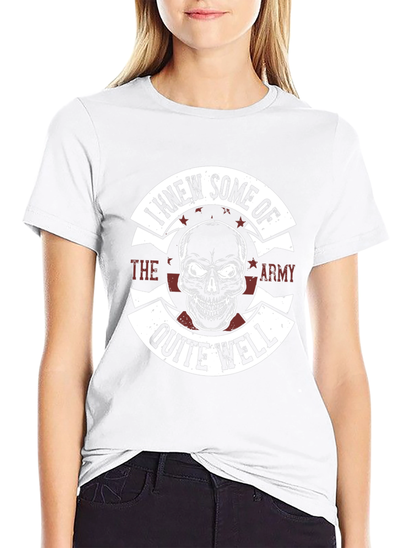 I Knew Some of the Army Mens Graphic T-Shirt