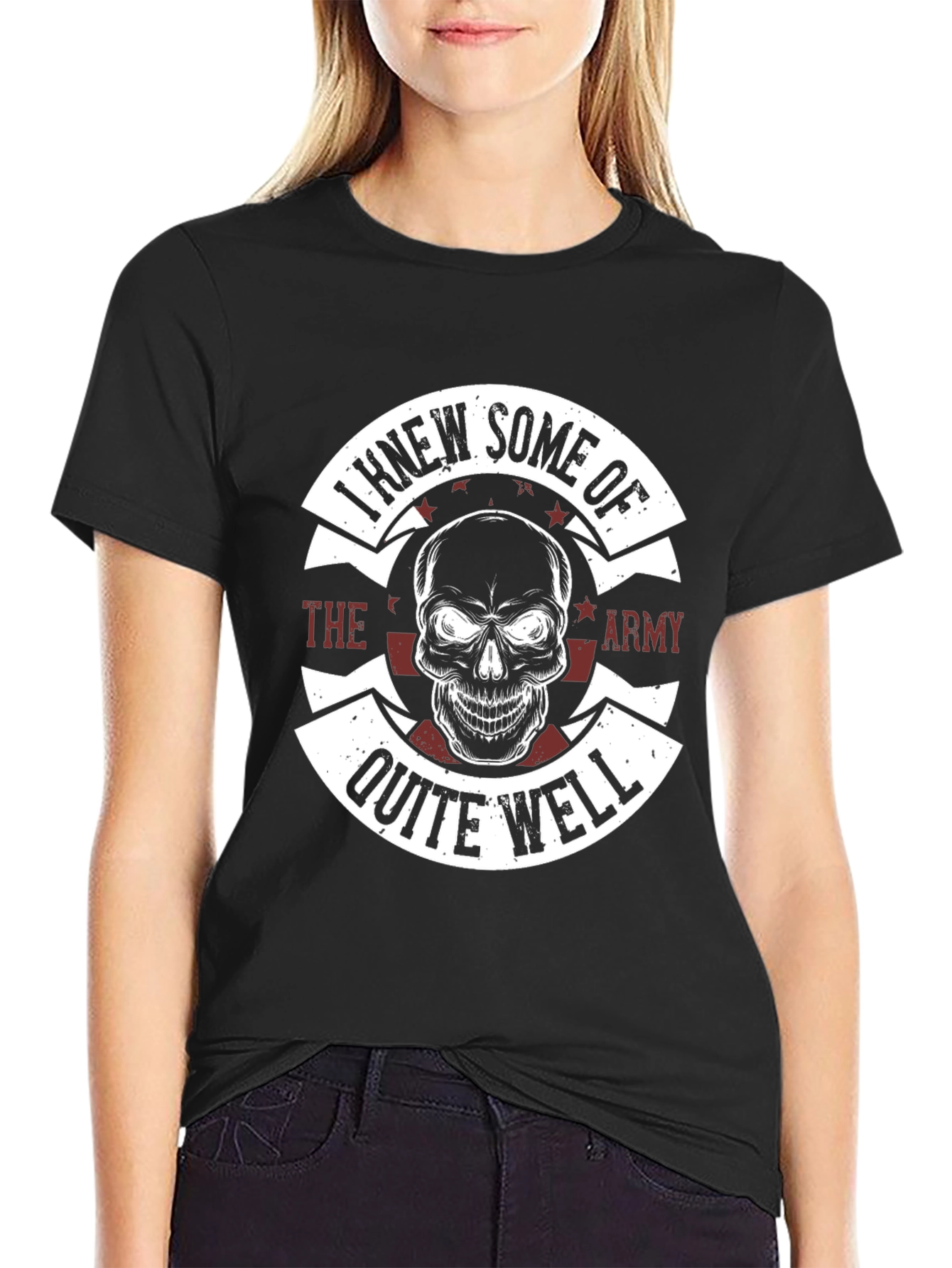 I Knew Some of the Army Mens Graphic T-Shirt