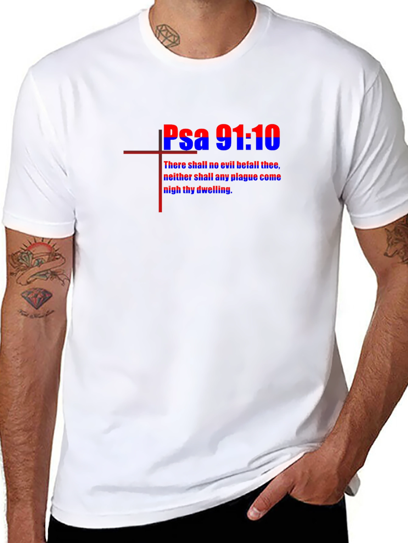 Psalm 91:10 Graphic Tee