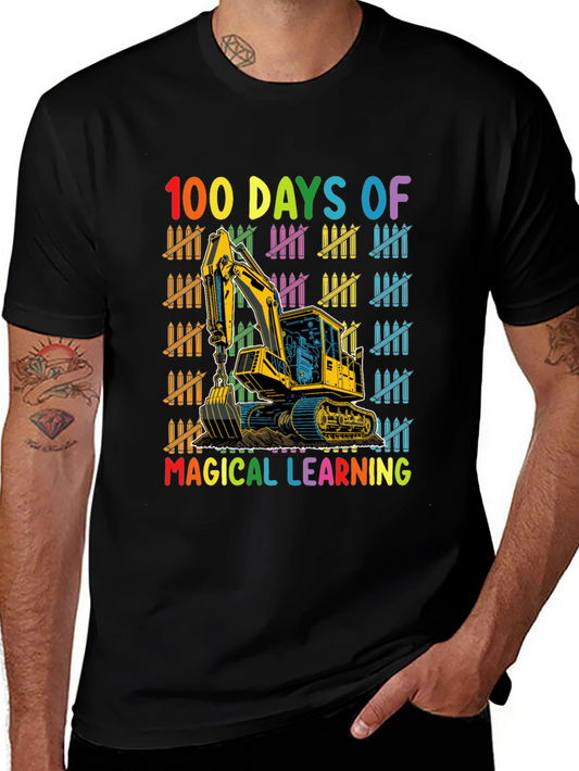 100 Days Magical Learning T-Shirt
