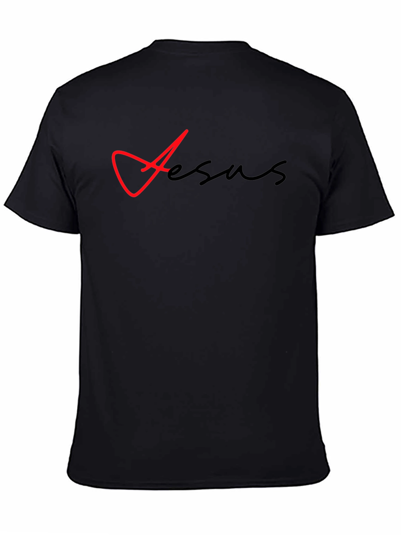 Jesus Graphic T-Shirt - Modern Black Tee