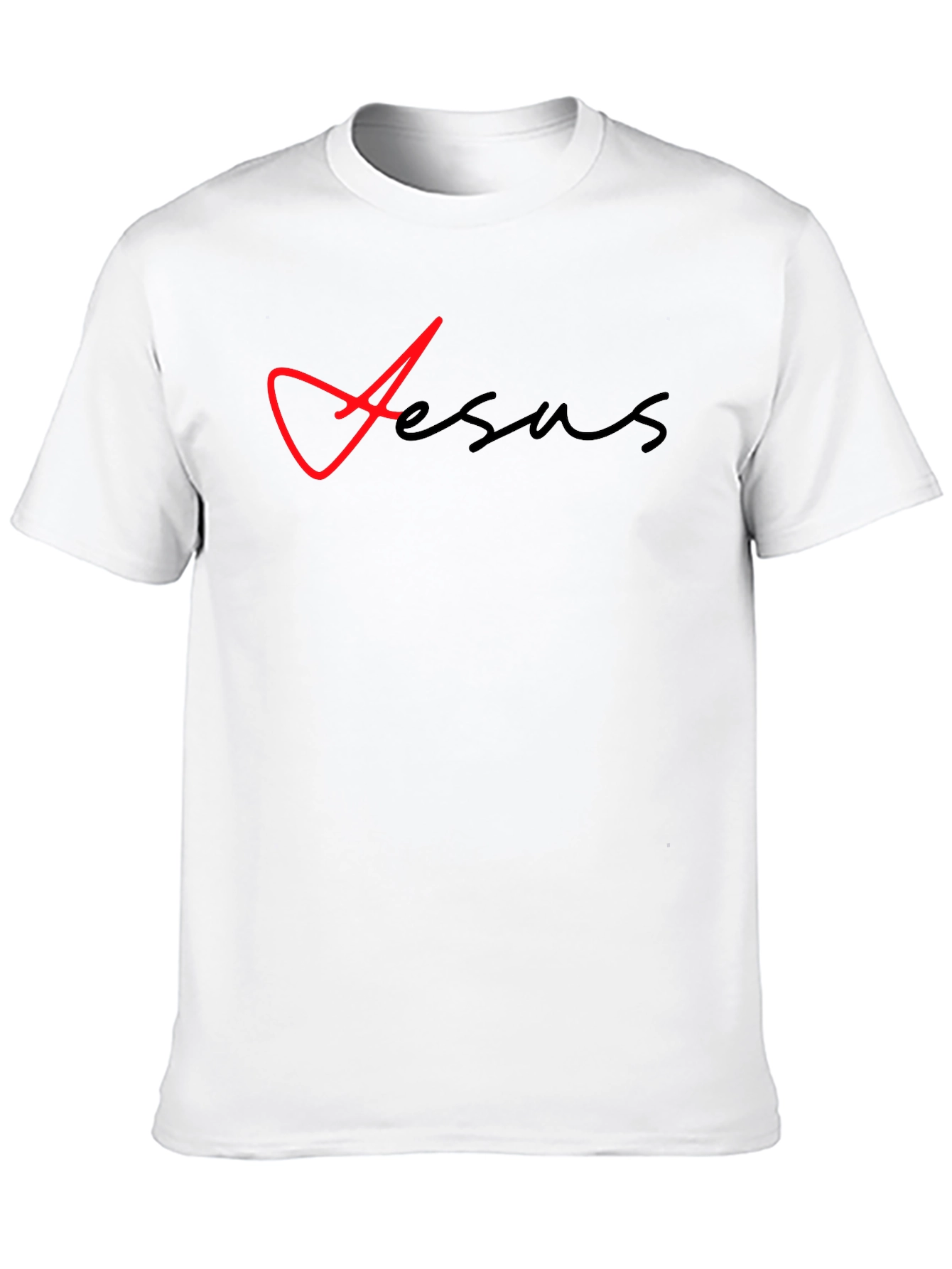 Jesus Graphic T-Shirt - Modern Black Tee