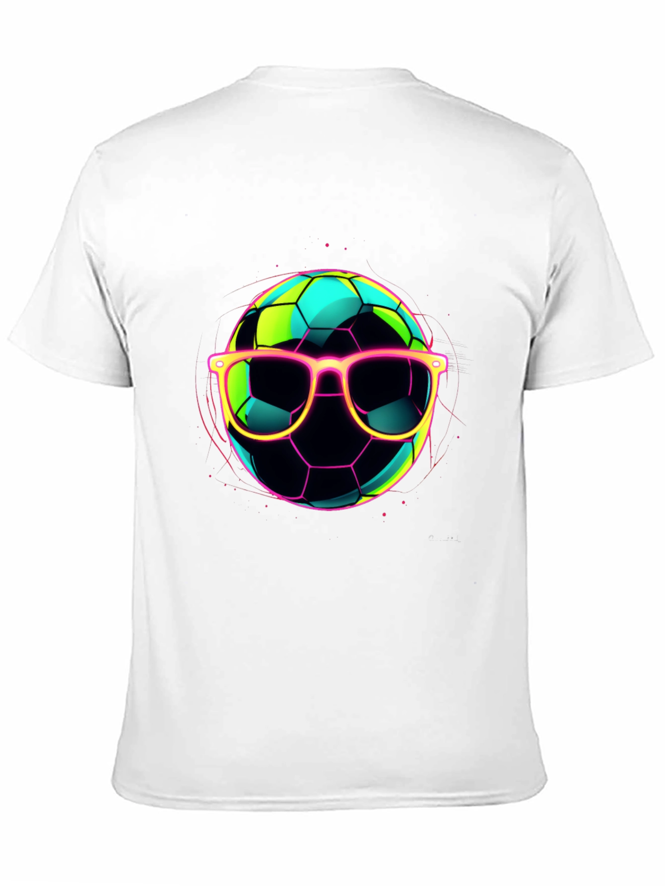 Cool Soccer Ball Graphic T-Shirt