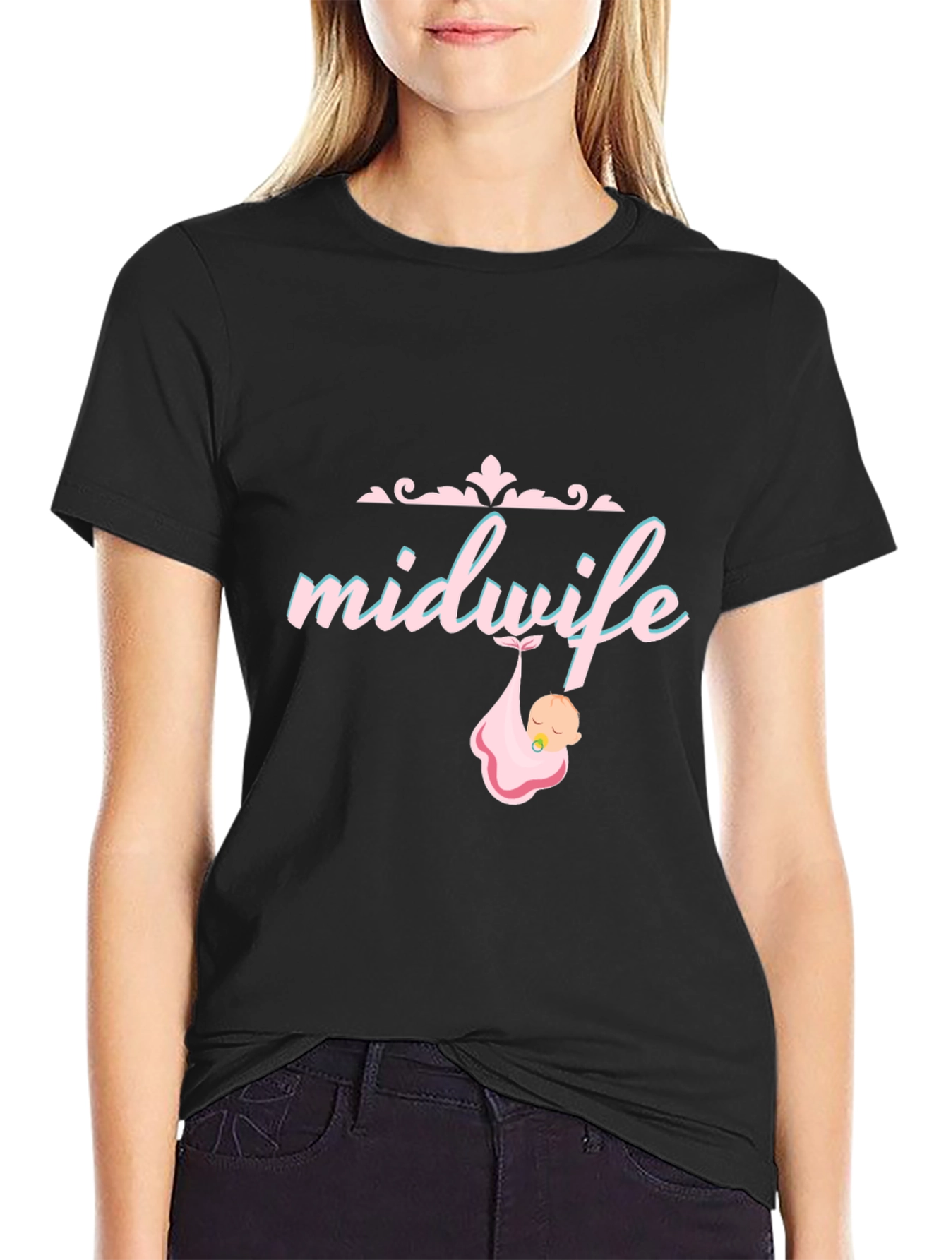 Midwife T-Shirt - Cute Baby Graphic Tee