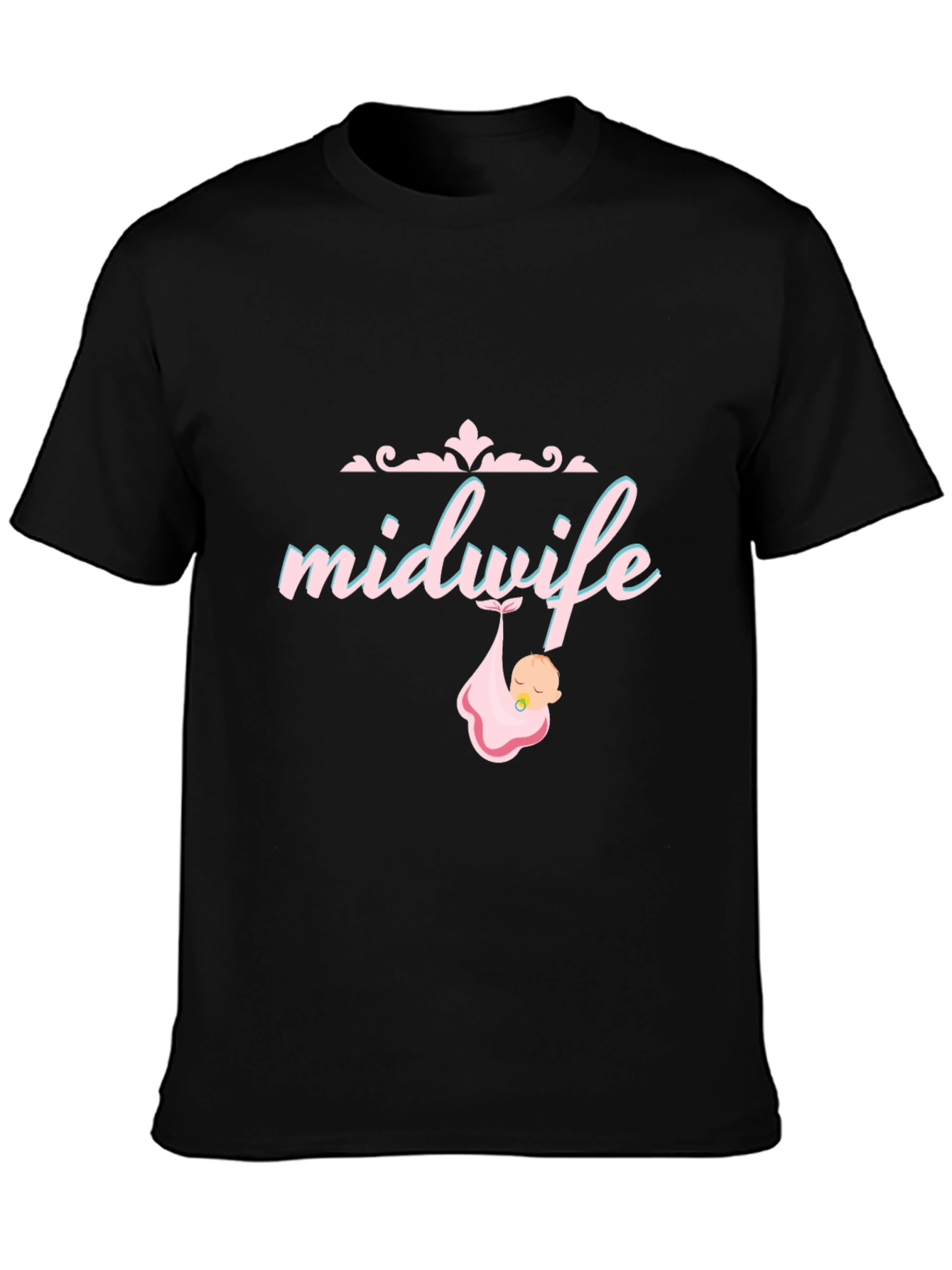 Midwife T-Shirt - Cute Baby Graphic Tee