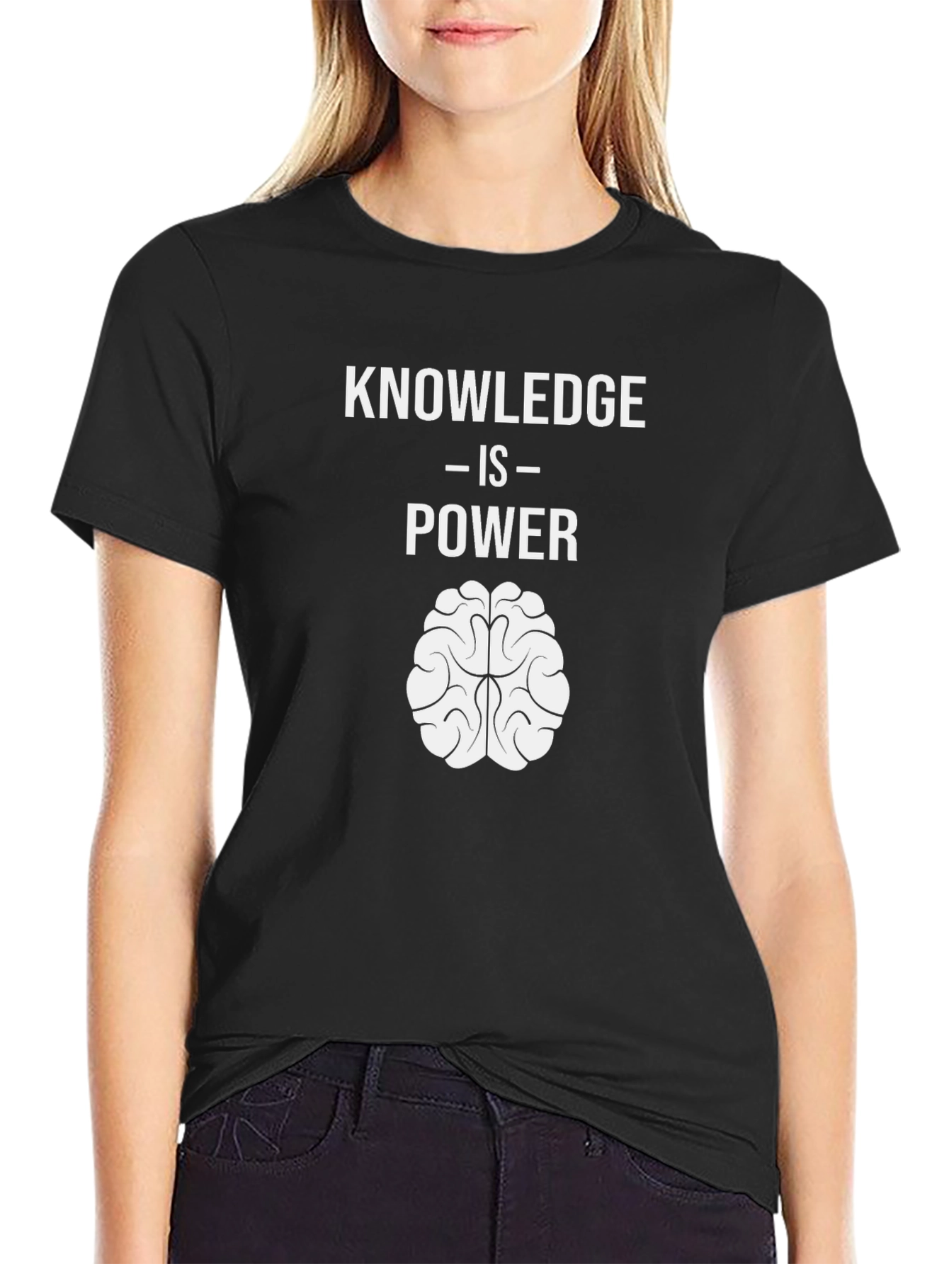 Knowledge is Power Graphic Tee