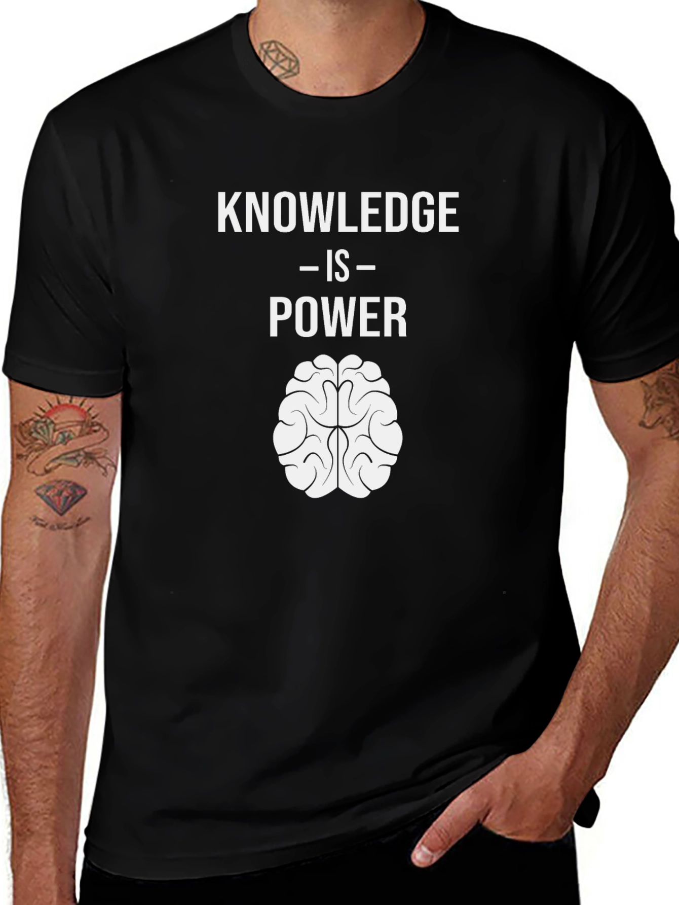 Knowledge is Power Graphic Tee
